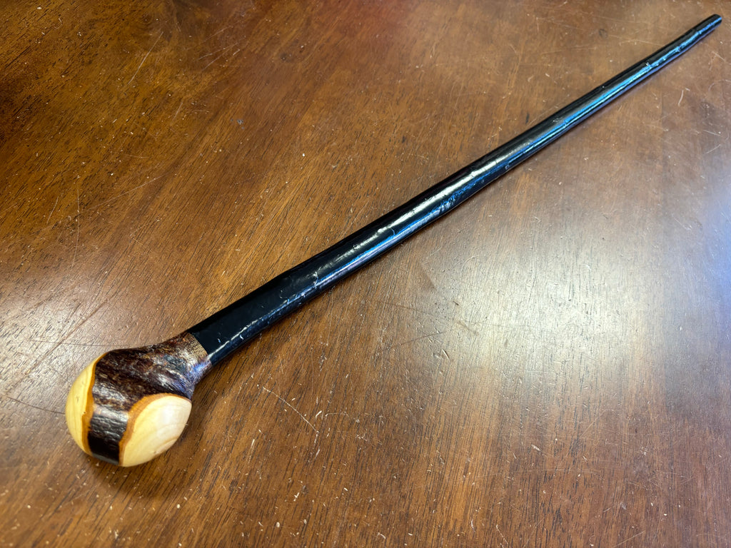 Blackthorn Walking Stick 32 1/4 inch  - Handmade in Ireland