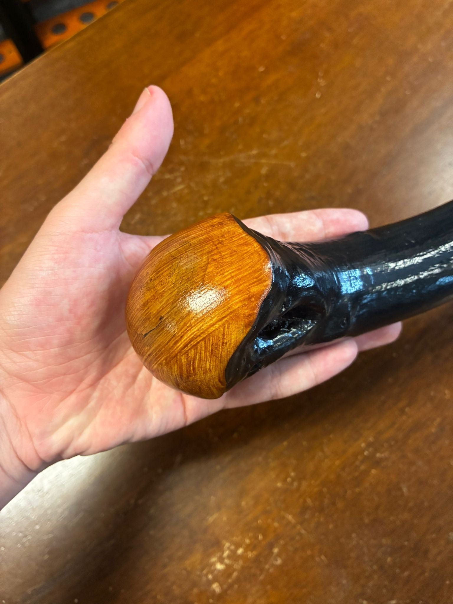 Blackthorn Walking Stick 39 3/4 inch - Handmade in Ireland