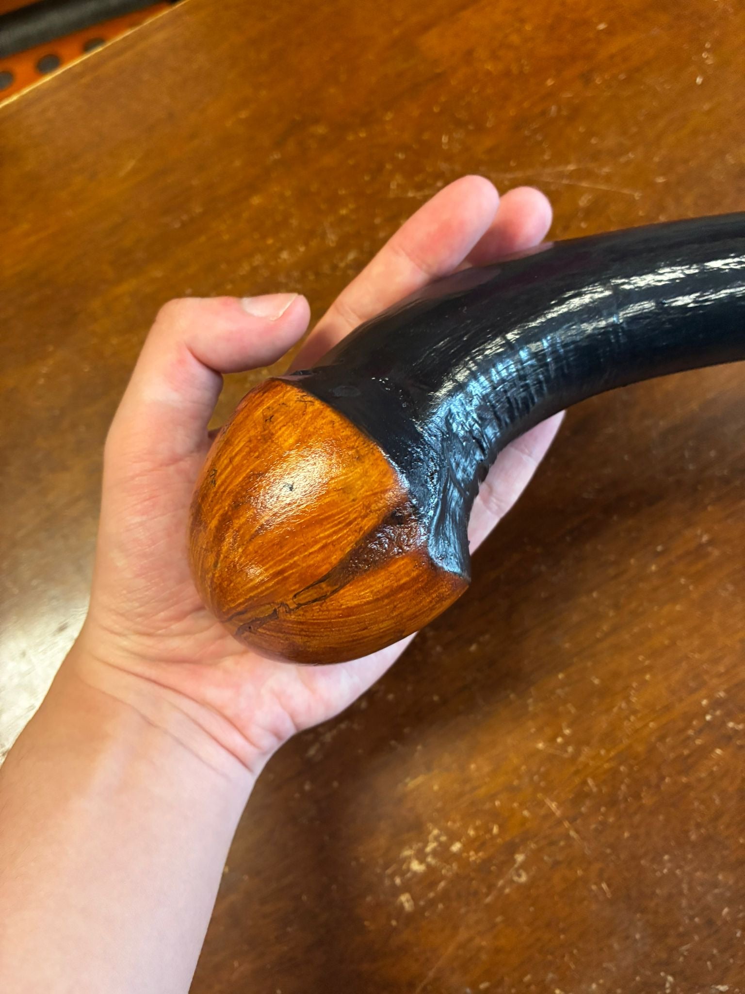 Blackthorn Walking Stick 39 3/4 inch - Handmade in Ireland