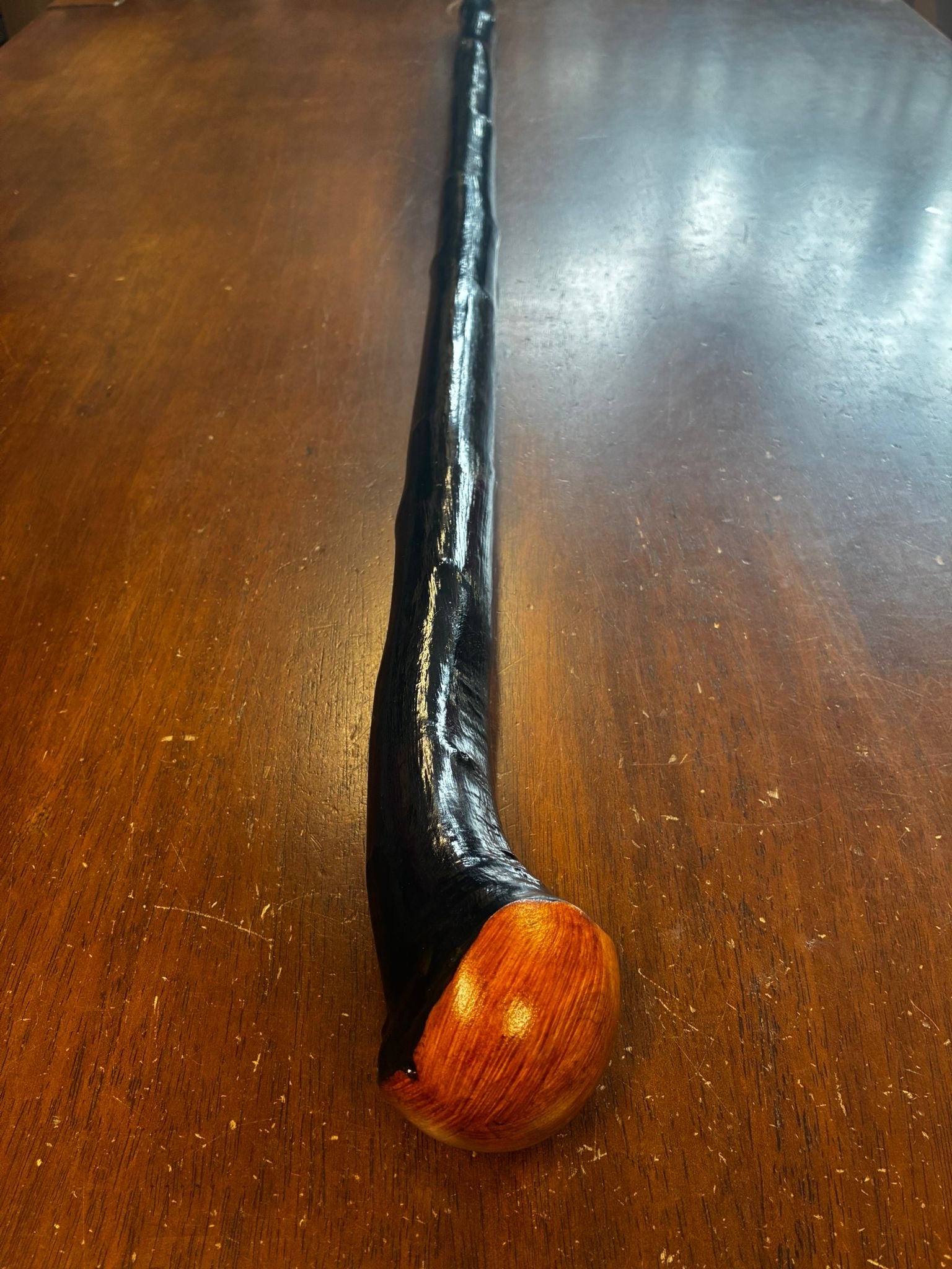 Blackthorn Walking Stick 39 3/4 inch - Handmade in Ireland