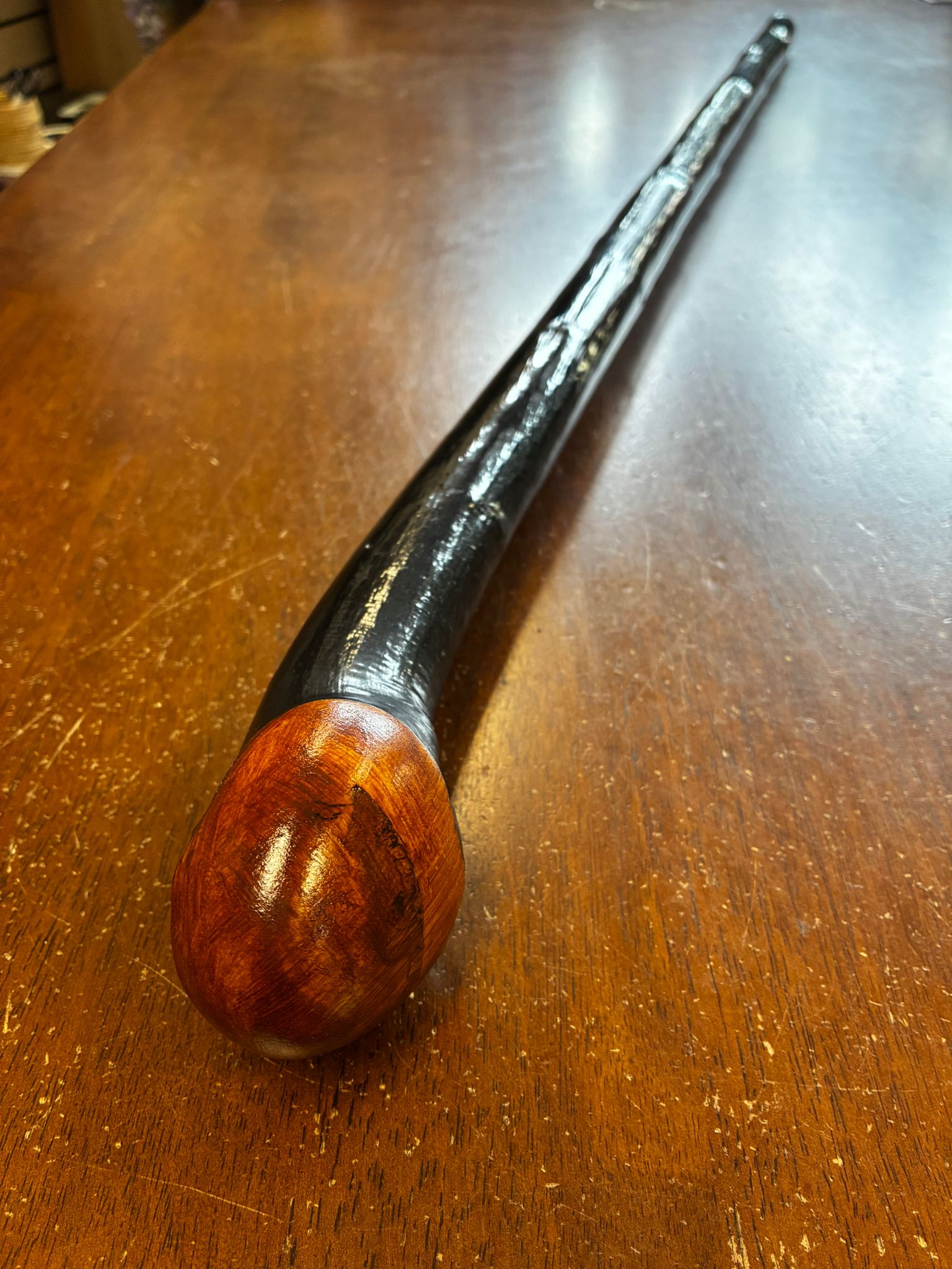 Blackthorn Walking Stick 39 3/4 inch - Handmade in Ireland