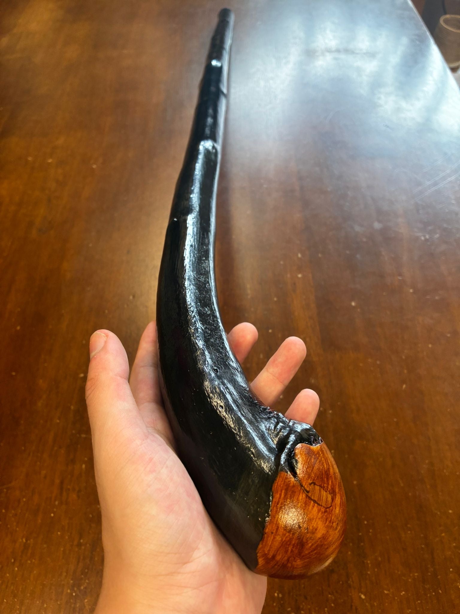 Blackthorn Walking Stick 39 3/4 inch - Handmade in Ireland