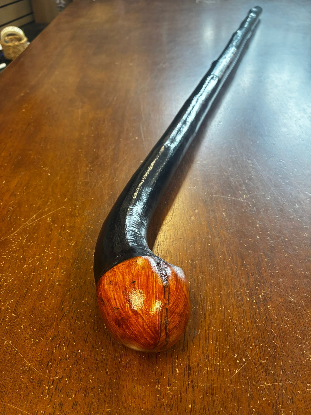 Blackthorn Walking Stick 39 3/4 inch - Handmade in Ireland