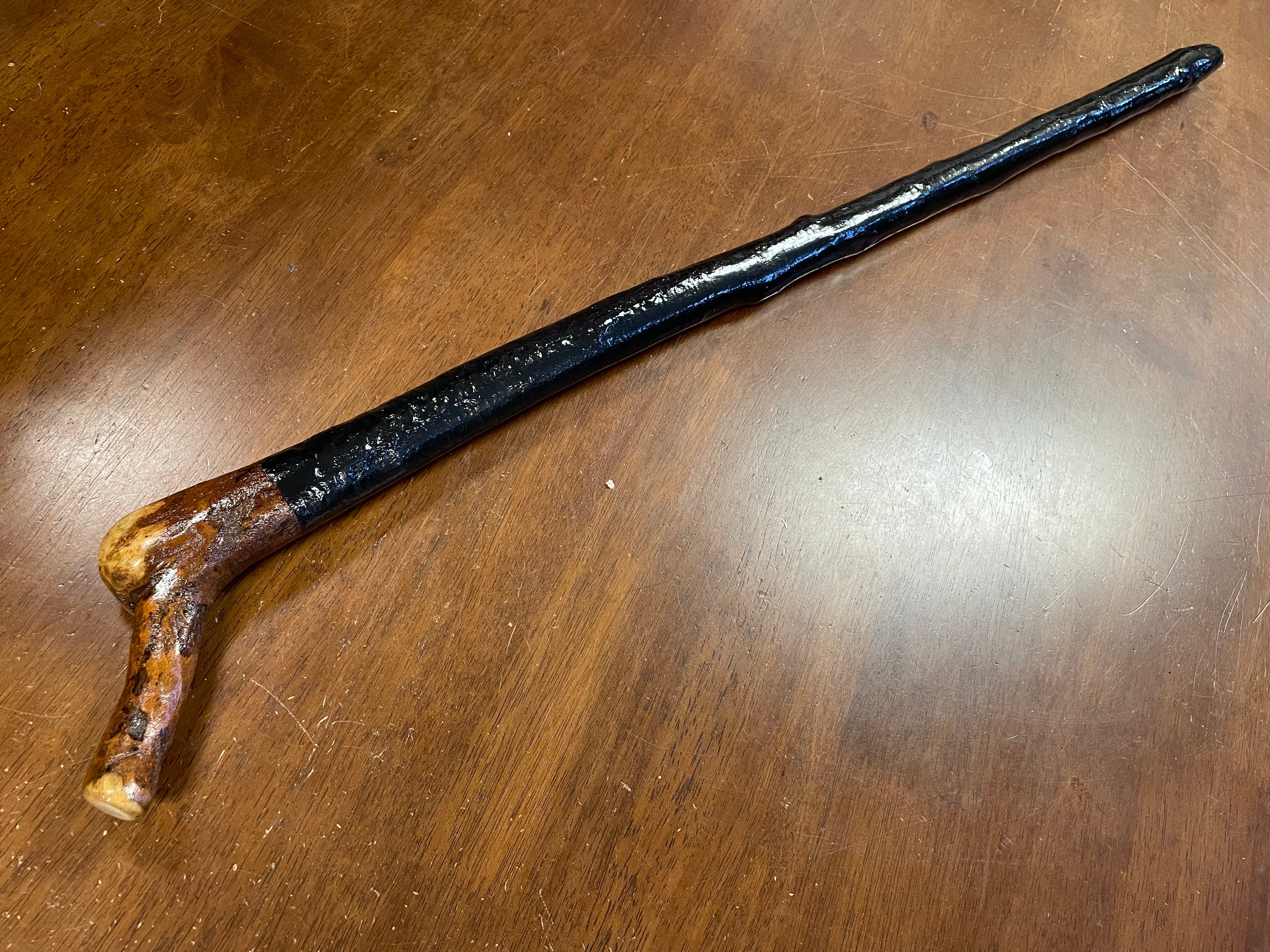 Blackthorn Walking Stick 33 1/2 inch  - Handmade in Ireland
