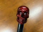 Skull Head Walking Stick – 42 inch ( can cut shorter) - the Dullahan Collection