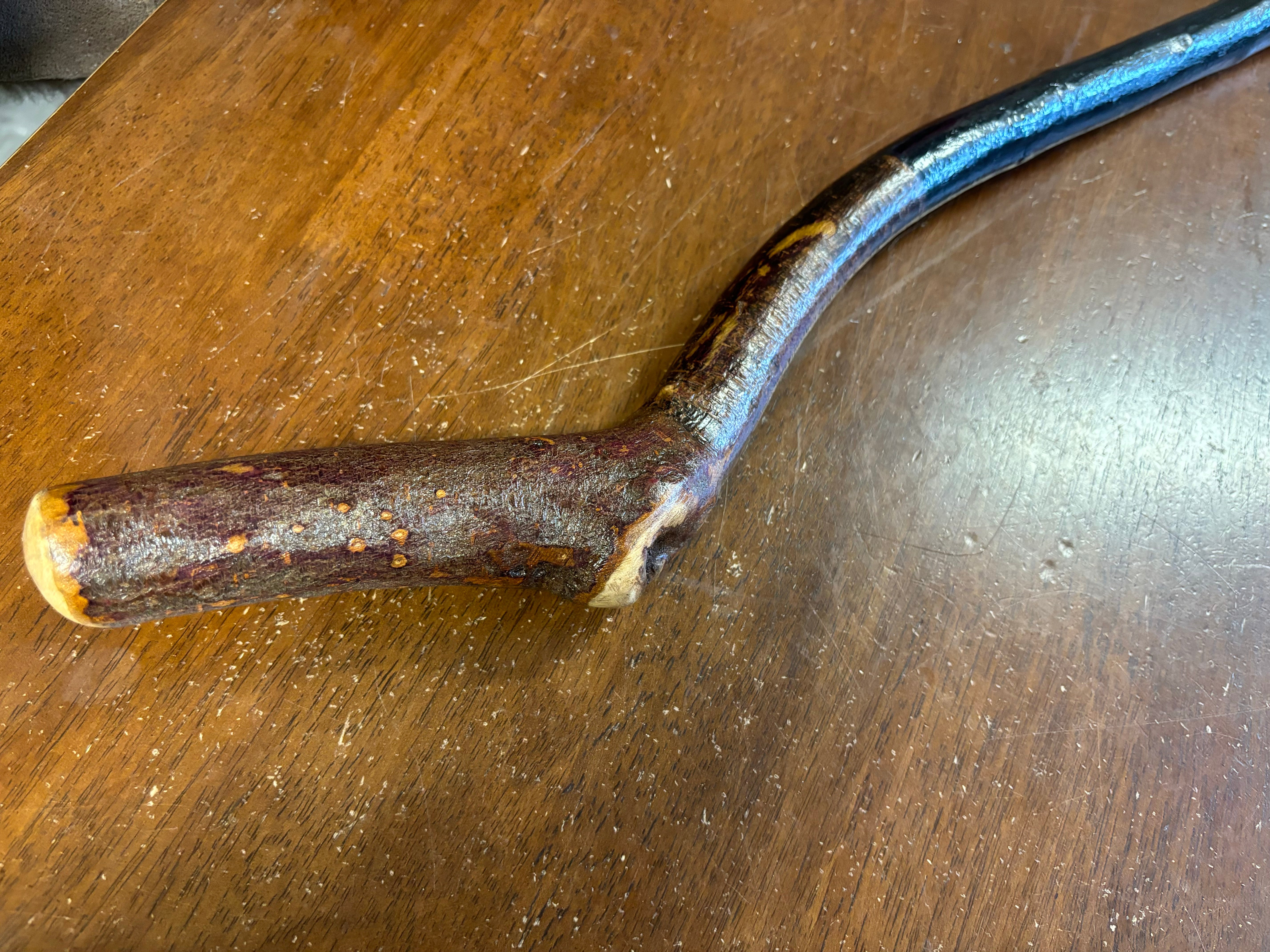 Blackthorn Hiking Stick - 54 1/2 inch - Handmade in Ireland