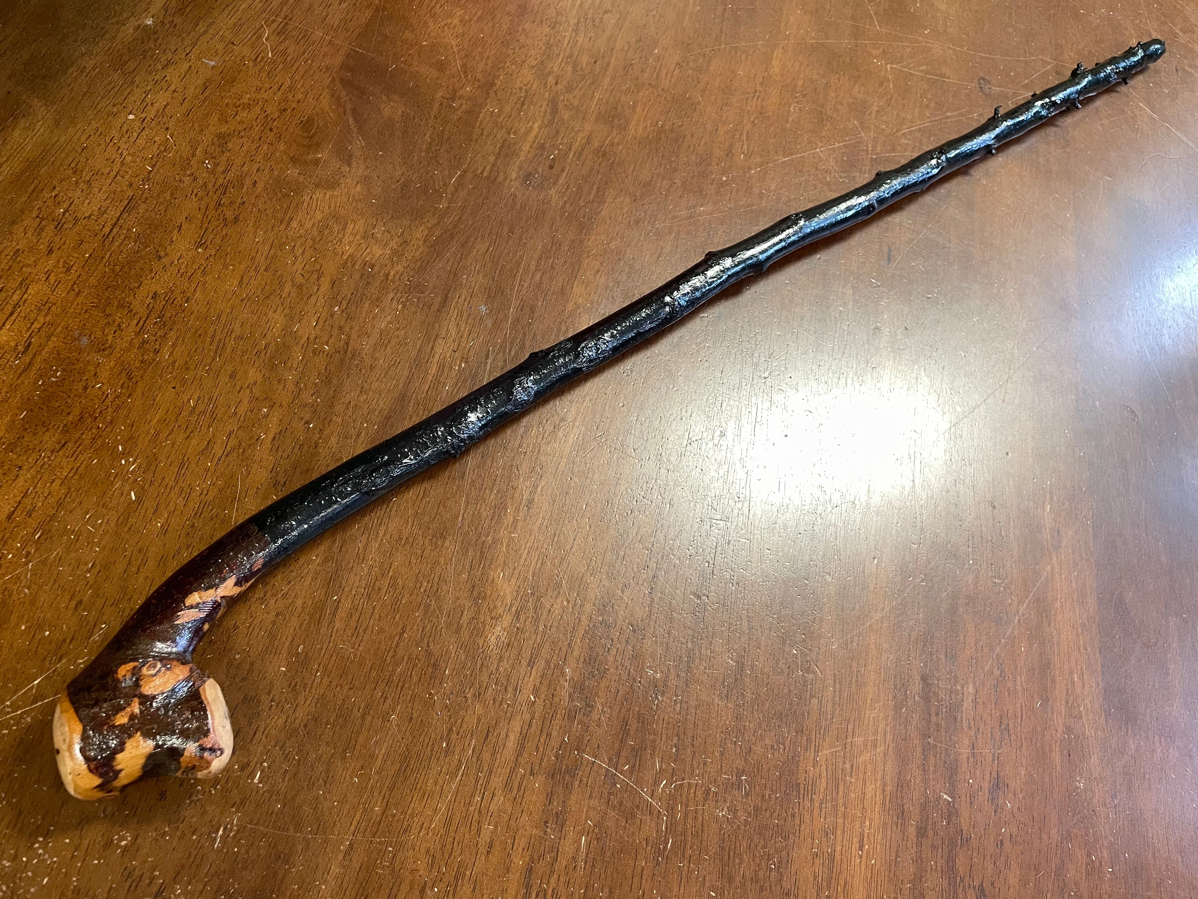 Blackthorn Walking Stick 34 inch - Handmade in Ireland