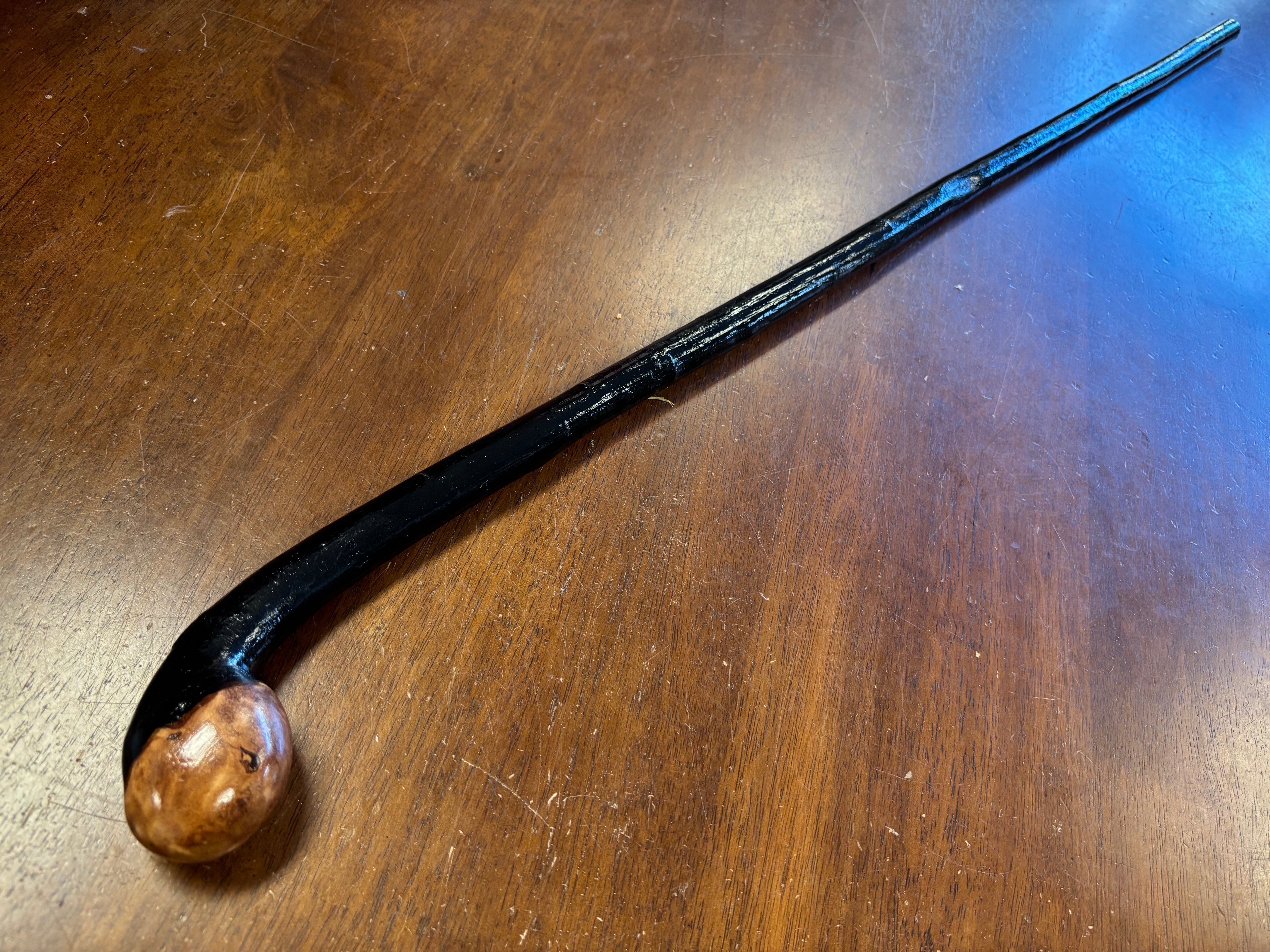 Blackthorn Walking Stick 37 inch - Handmade in Ireland