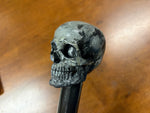 Skull Head Walking Stick – 42 inch ( can cut shorter) - the Dullahan Collection