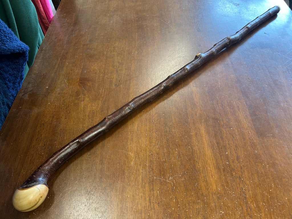 Blackthorn Walking Stick 38 1/2 inch - Handmade in Ireland