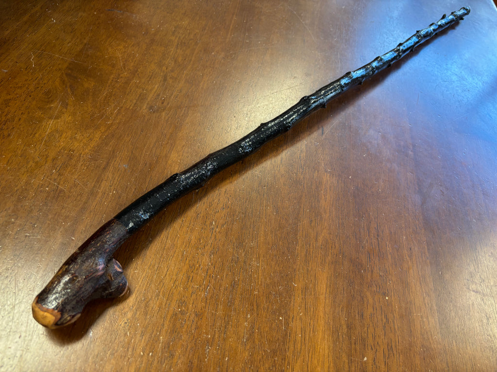 Blackthorn Walking Stick 37 1/2 inch - Handmade in Ireland