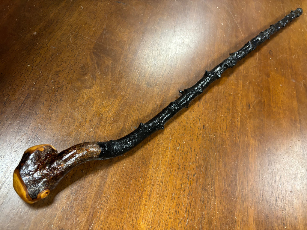 Blackthorn Walking Stick 34 1/2 inch - Handmade in Ireland