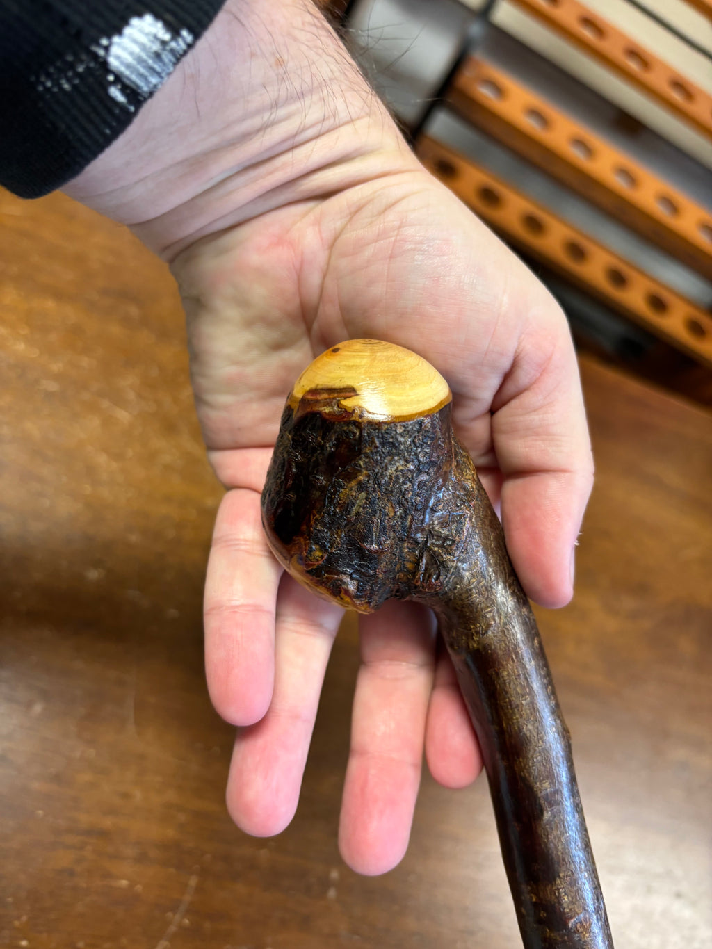 Blackthorn Walking Stick 37 inch - Handmade in Ireland