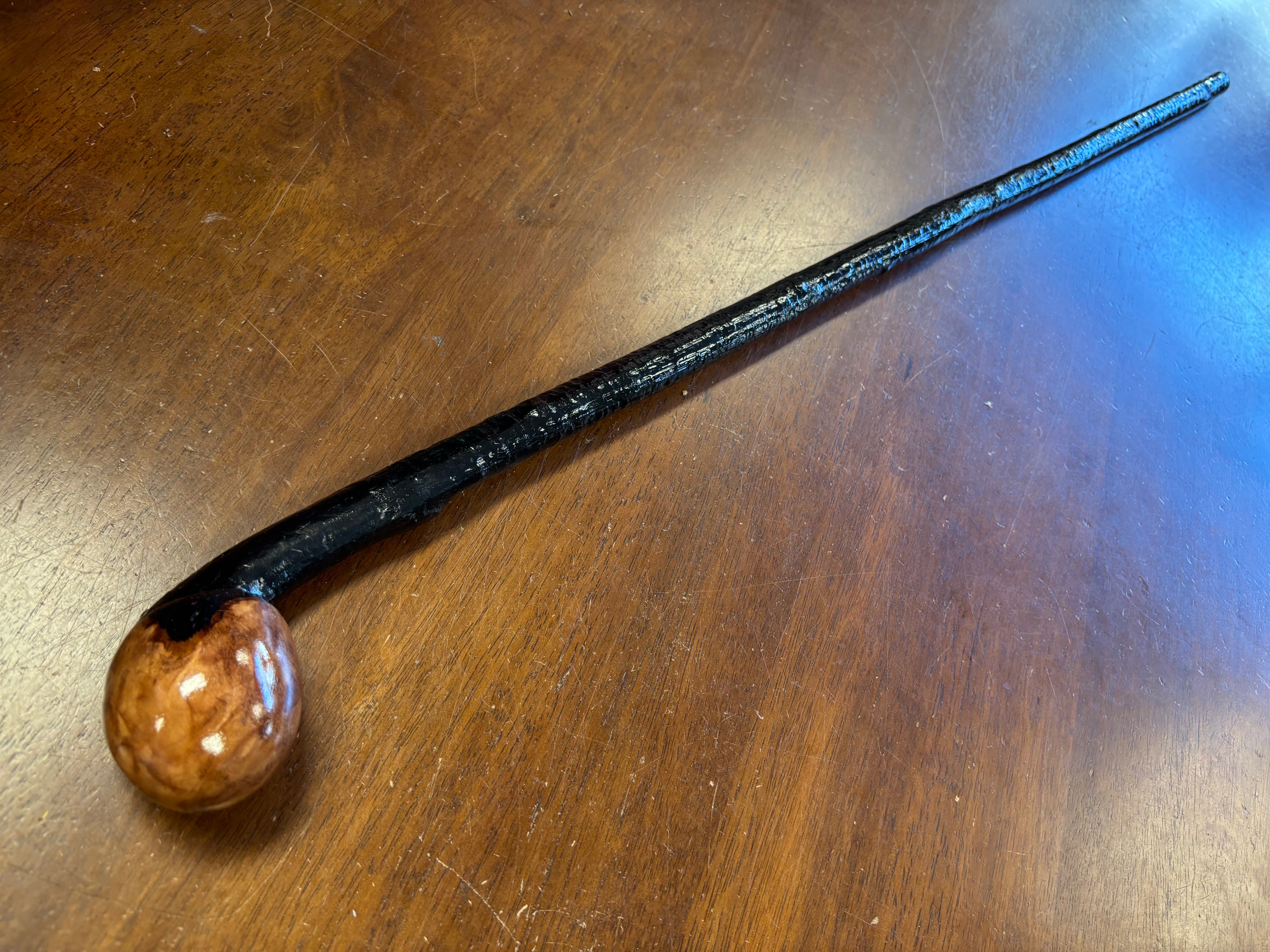 Blackthorn Walking Stick 37 inch - Handmade in Ireland