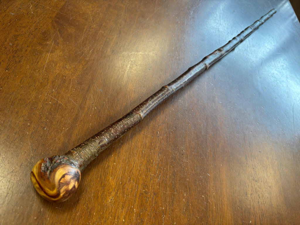 Blackthorn Walking Stick 36 1/2 inch - Handmade in Ireland