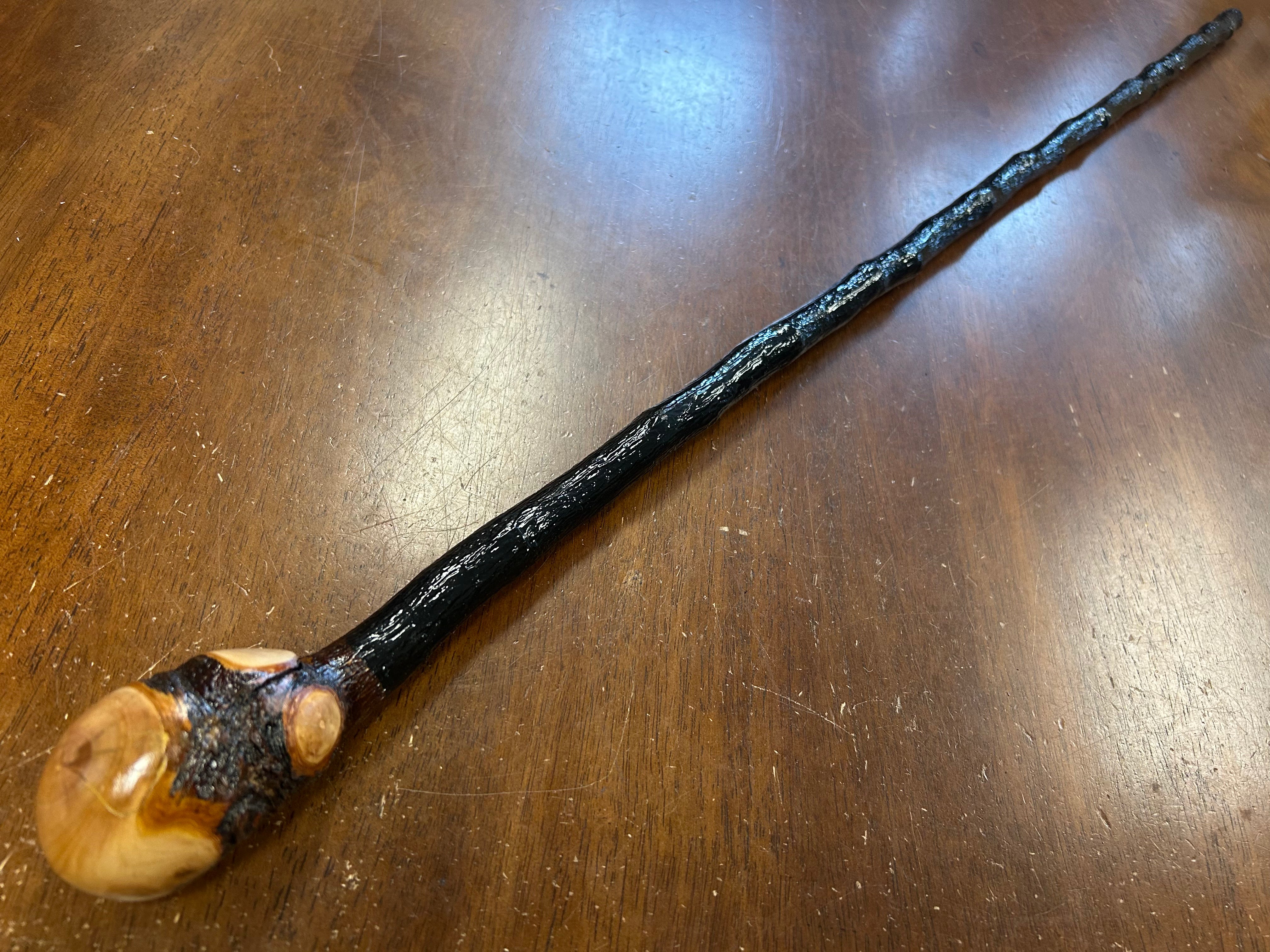 Blackthorn Walking Stick 39 1/4 inch - Handmade in Ireland