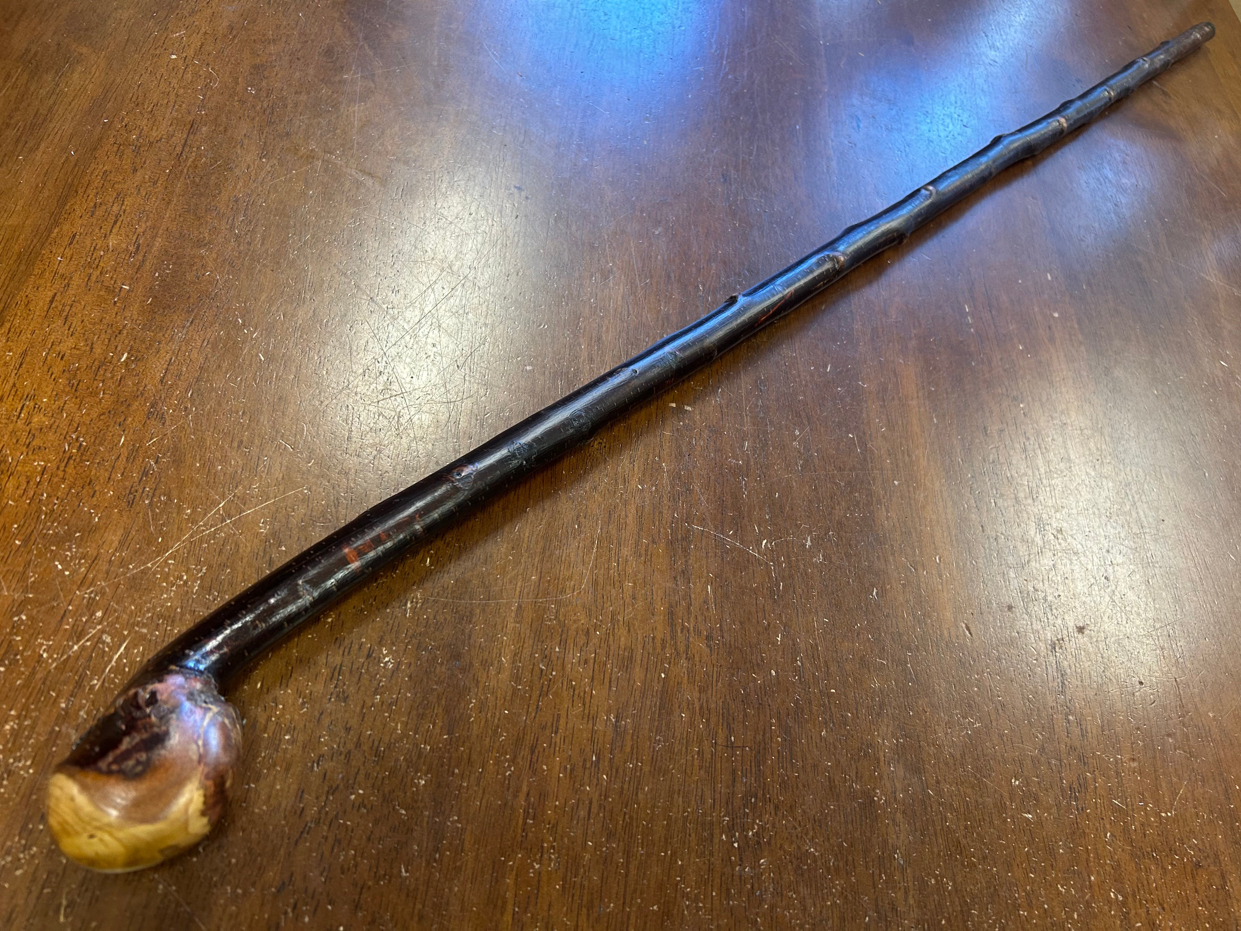 Blackthorn Walking Stick 39 1/4 inch - Handmade in Ireland