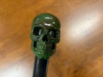 Skull Head Walking Stick – 42 inch ( can cut shorter) - the Dullahan Collection