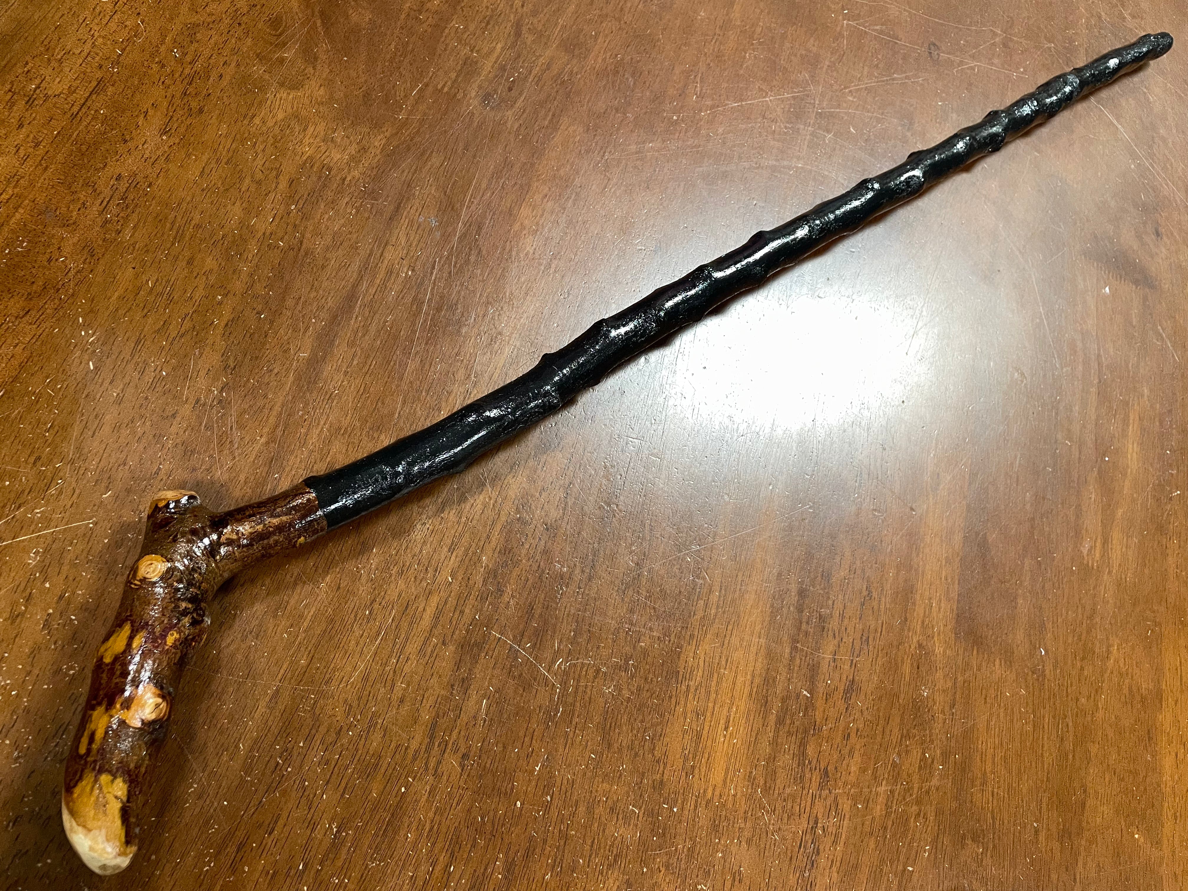 Blackthorn Walking Stick 36 1/2 inch  - Handmade in Ireland
