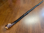 Blackthorn Walking Stick 35 1/2 inch - Handmade in Ireland