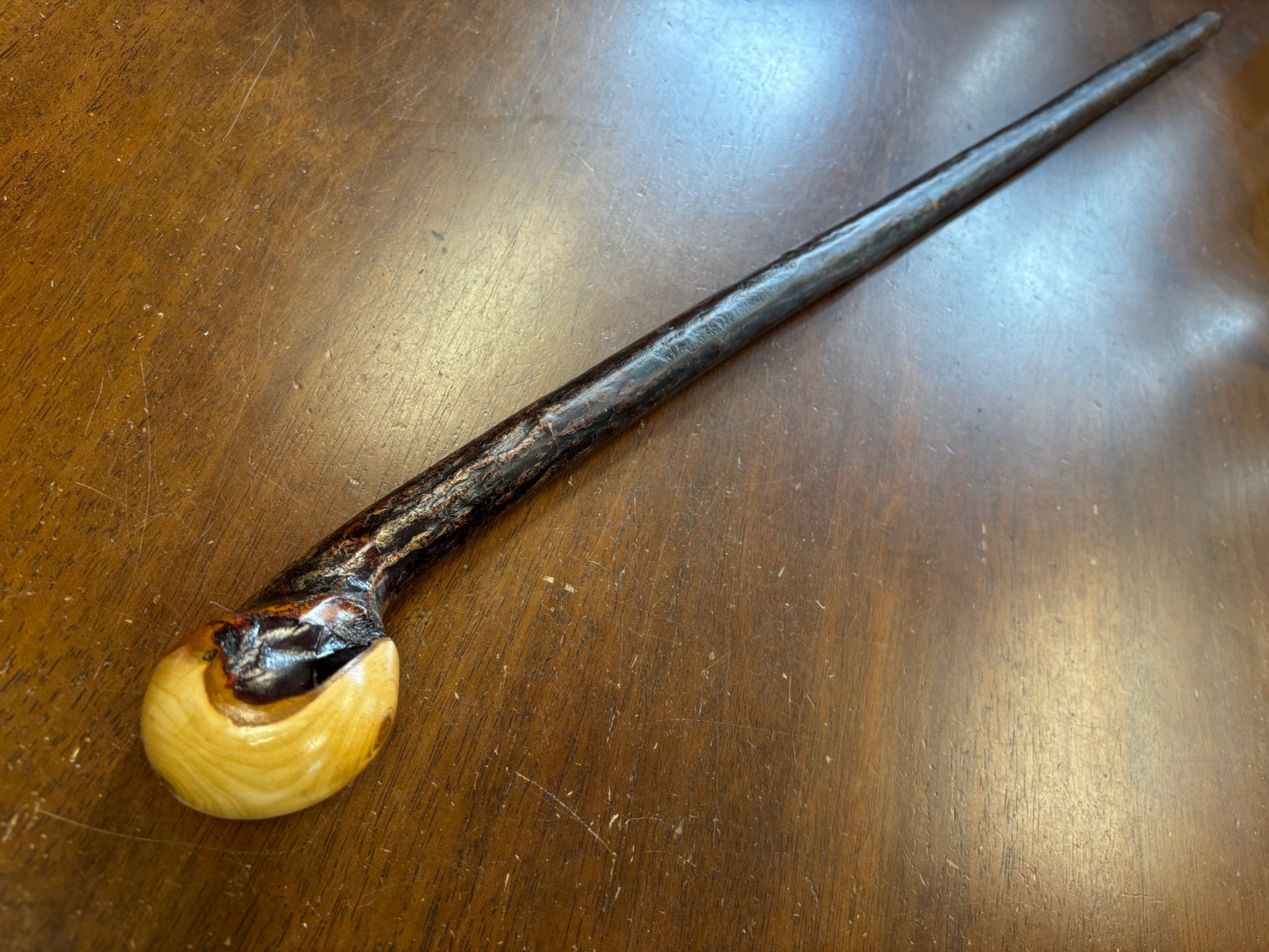 Blackthorn Walking Stick 39 inch - Handmade in Ireland