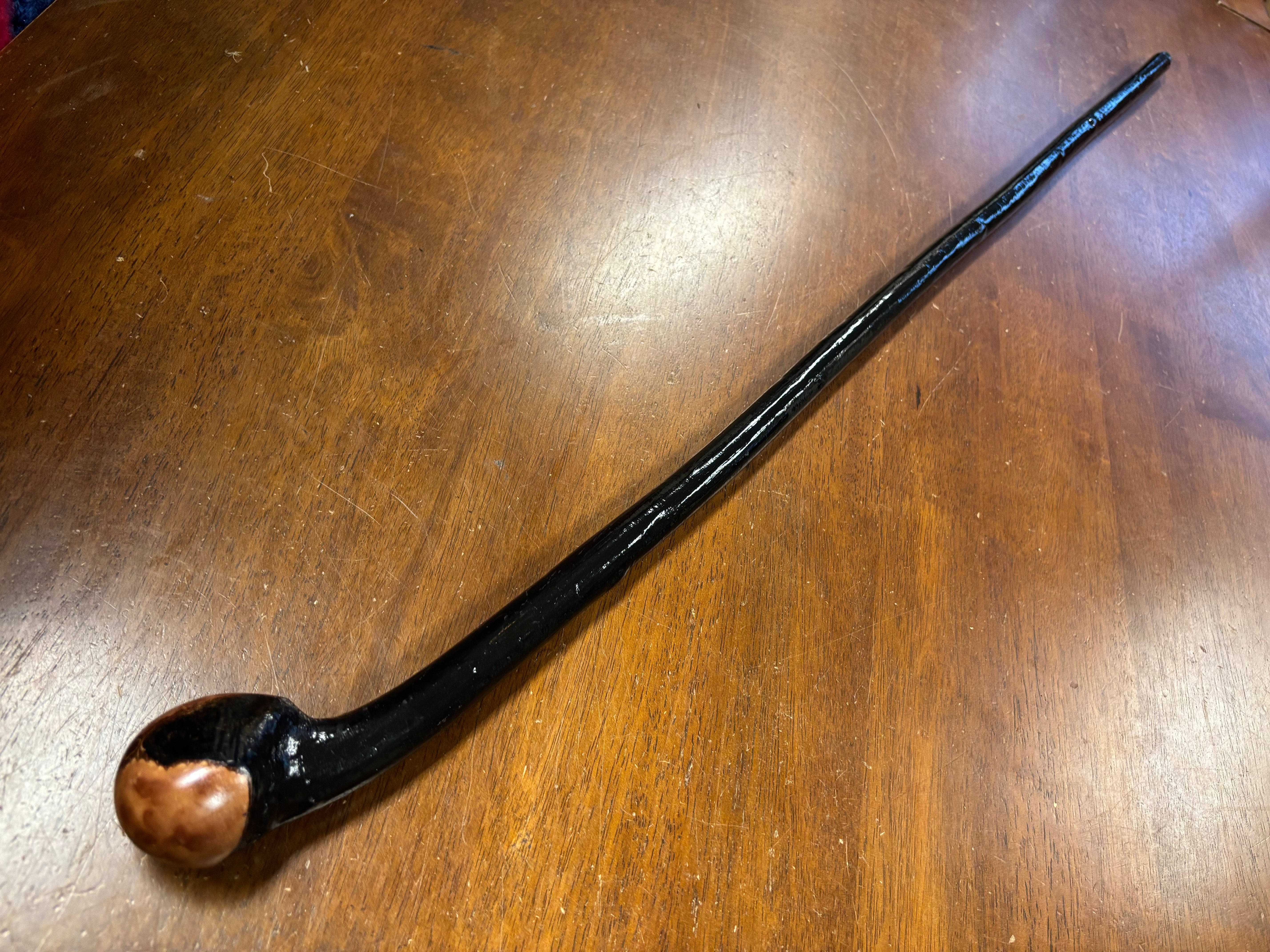 Blackthorn Walking Stick 38 1/2 inch - Handmade in Ireland