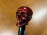 Skull Head Walking Stick – 42 inch ( can cut shorter) - the Dullahan Collection