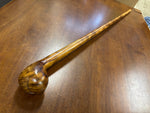 The Original Shillelagh Scorched- Handcrafted Walking Stick Oak
