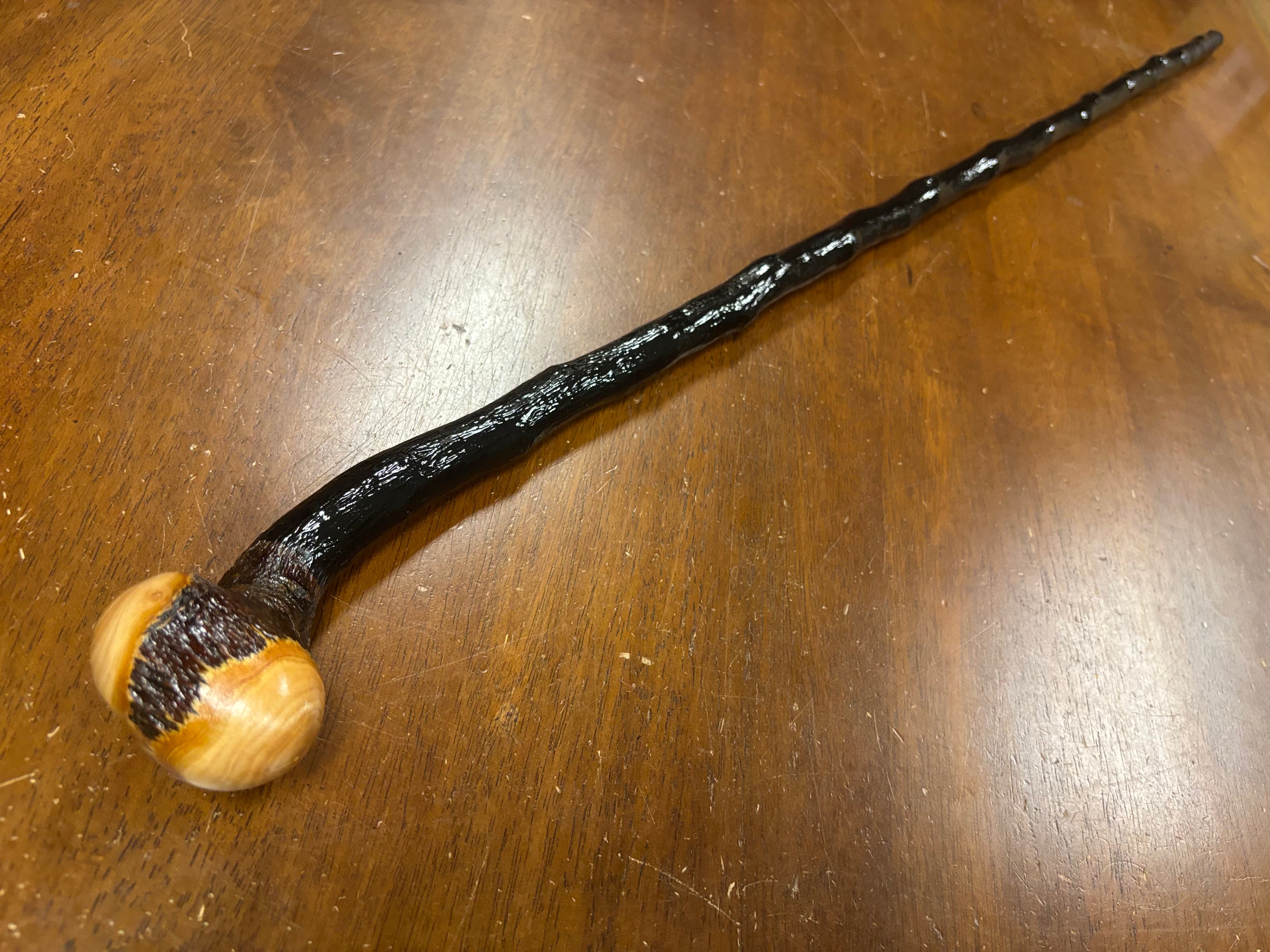 Blackthorn Walking Stick 39 1/2 inch - Handmade in Ireland