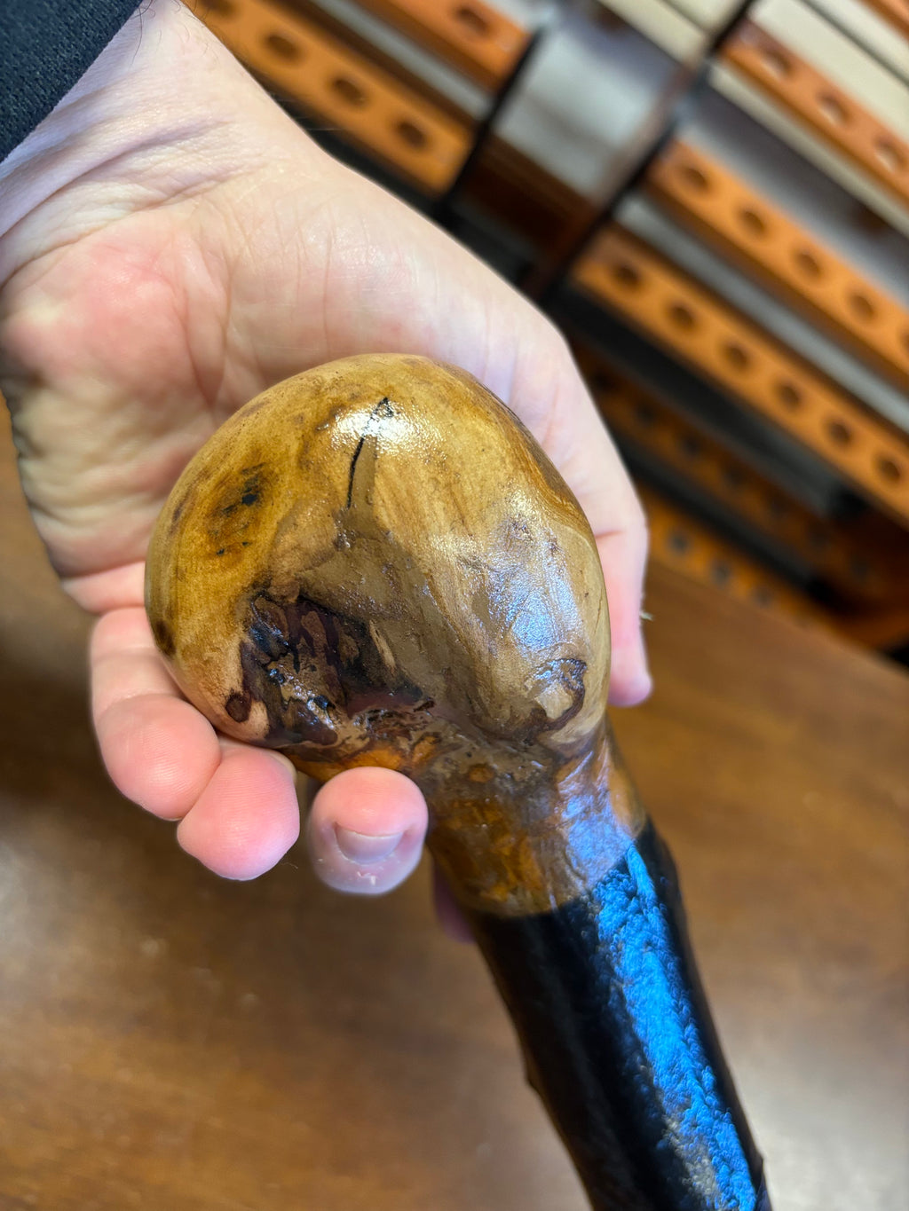 Blackthorn Walking Stick 42 inch - Handmade in Ireland