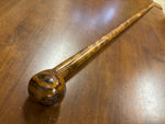 The Original Shillelagh Scorched- Handcrafted Walking Stick Oak
