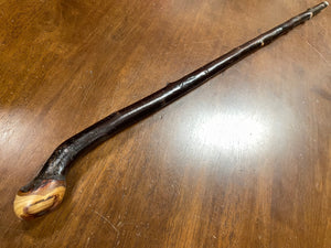 Blackthorn Walking Stick 37 3/4 inch  - Handmade in Ireland