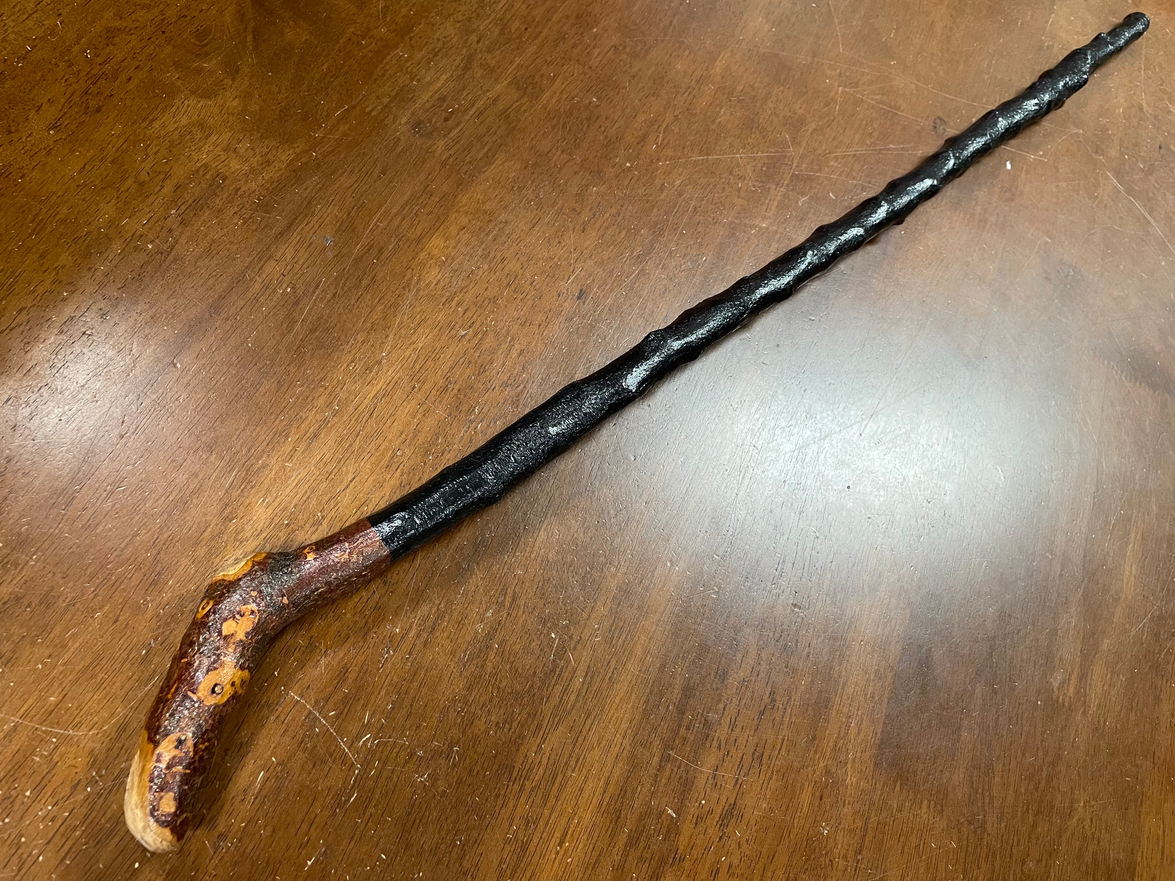 Blackthorn Walking Stick 35 1/2 inch  - Handmade in Irelan