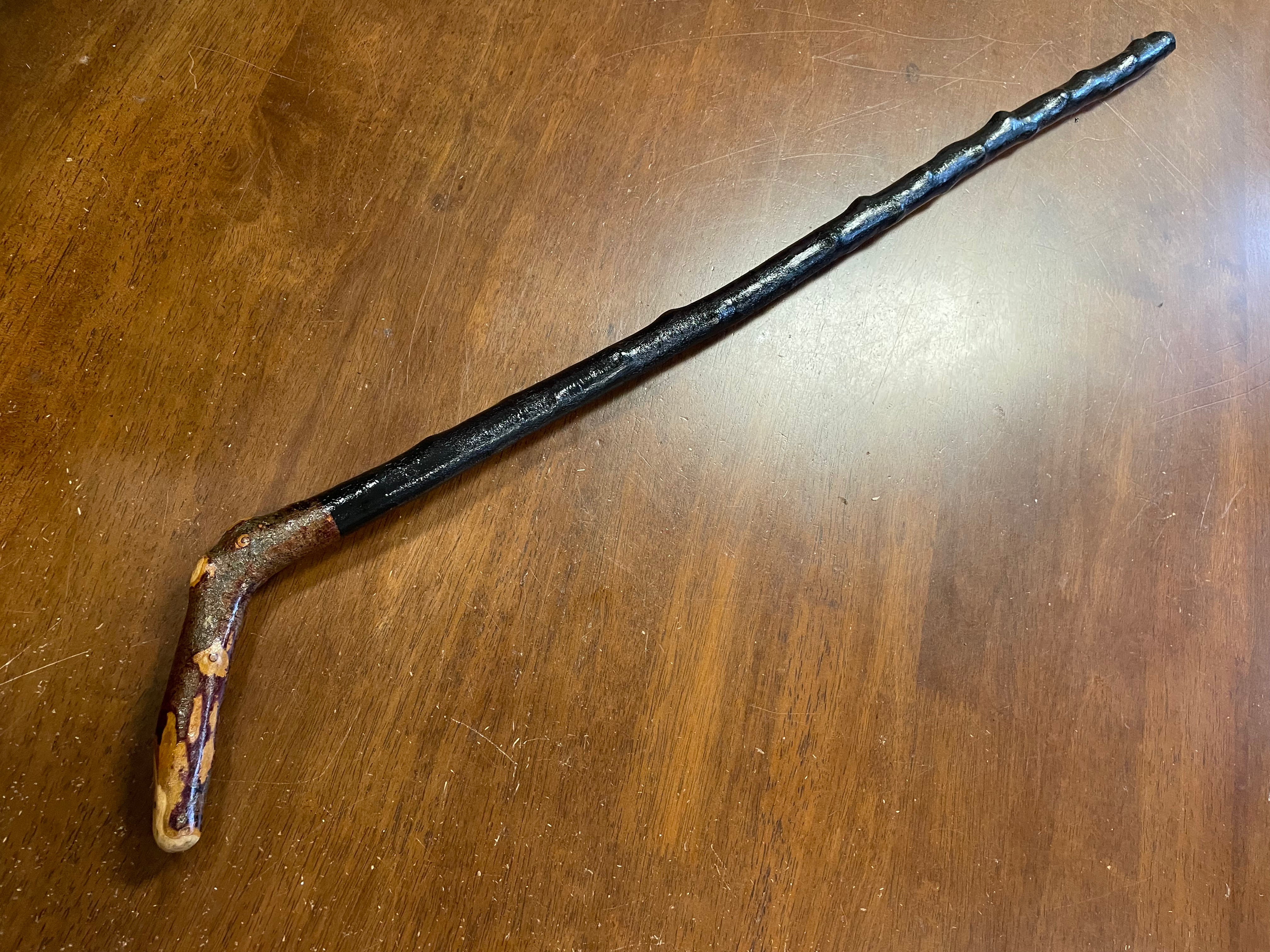 Blackthorn Walking Stick 33 1/2 inch  - Handmade in Ireland