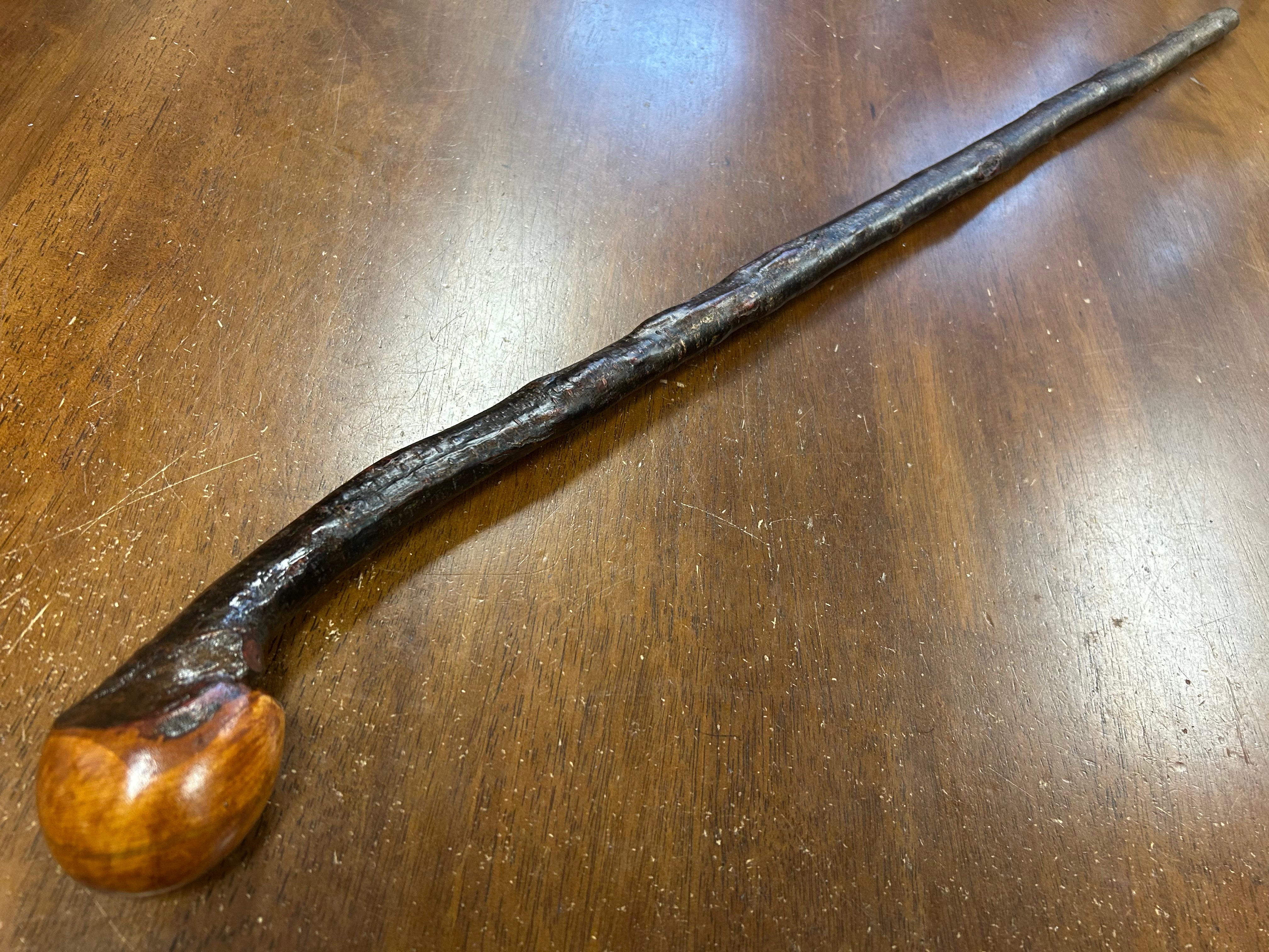 Blackthorn Walking Stick 38 1/2 inch - Handmade in Ireland