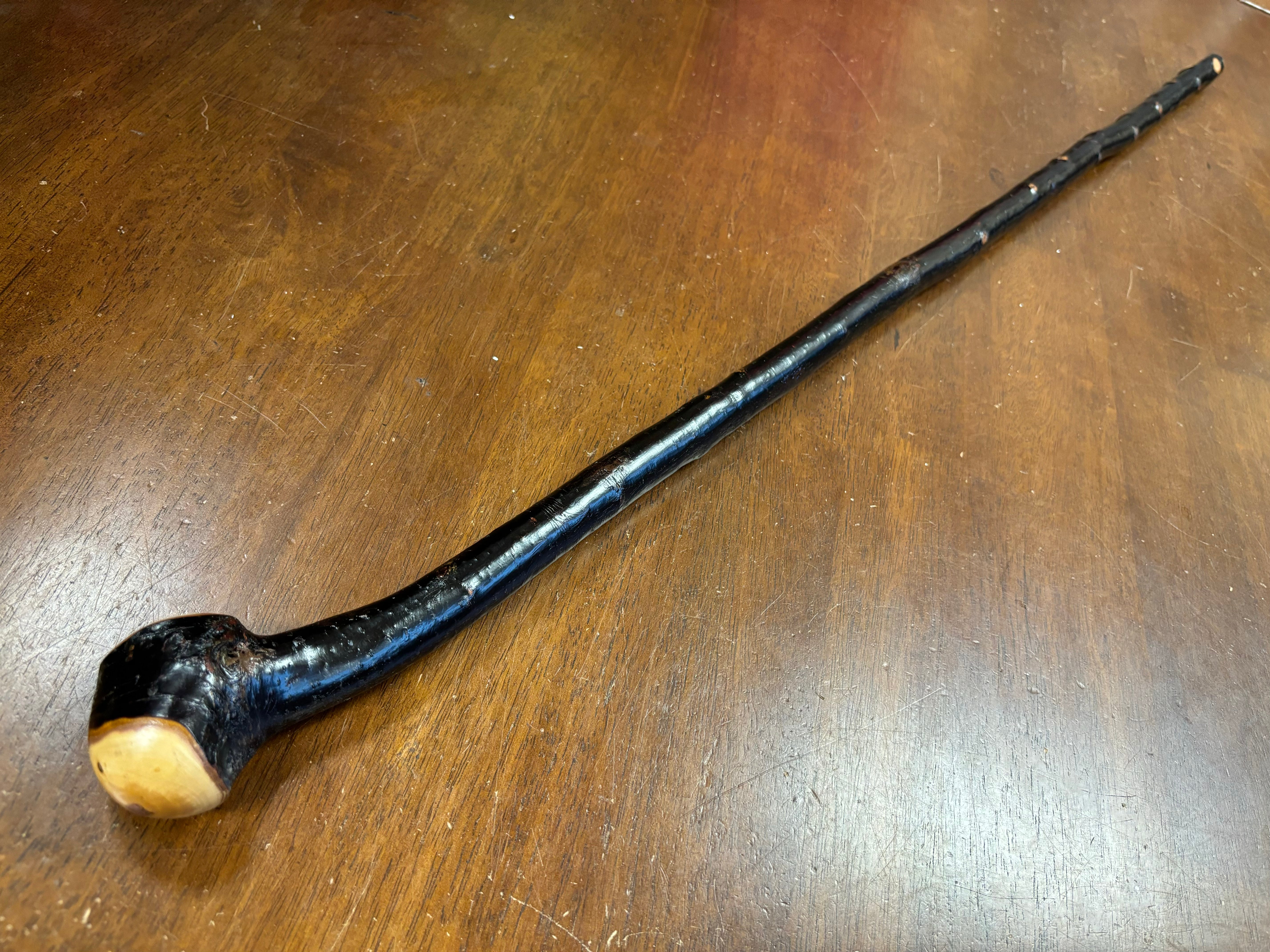 Blackthorn Walking Stick 38 1/2 inch - Handmade in Ireland