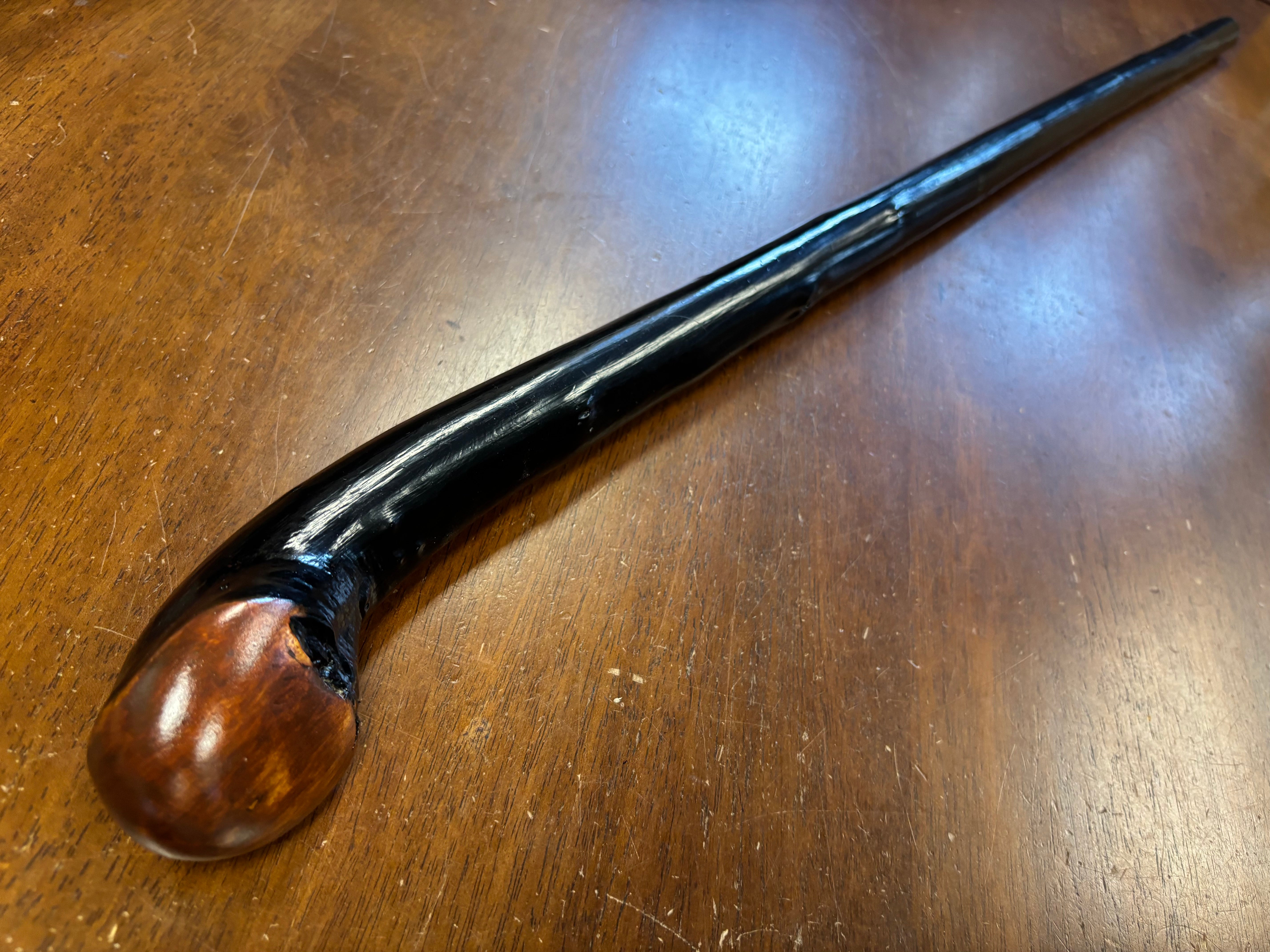 Blackthorn Walking Stick 39 3/4 inch - Handmade in Ireland