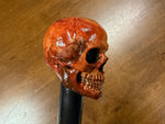 Skull Head Walking Stick – 42 inch ( can cut shorter) - the Dullahan Collection