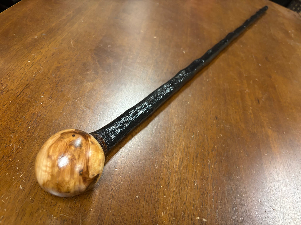 Blackthorn Walking Stick 39 1/4 inch - Handmade in Ireland