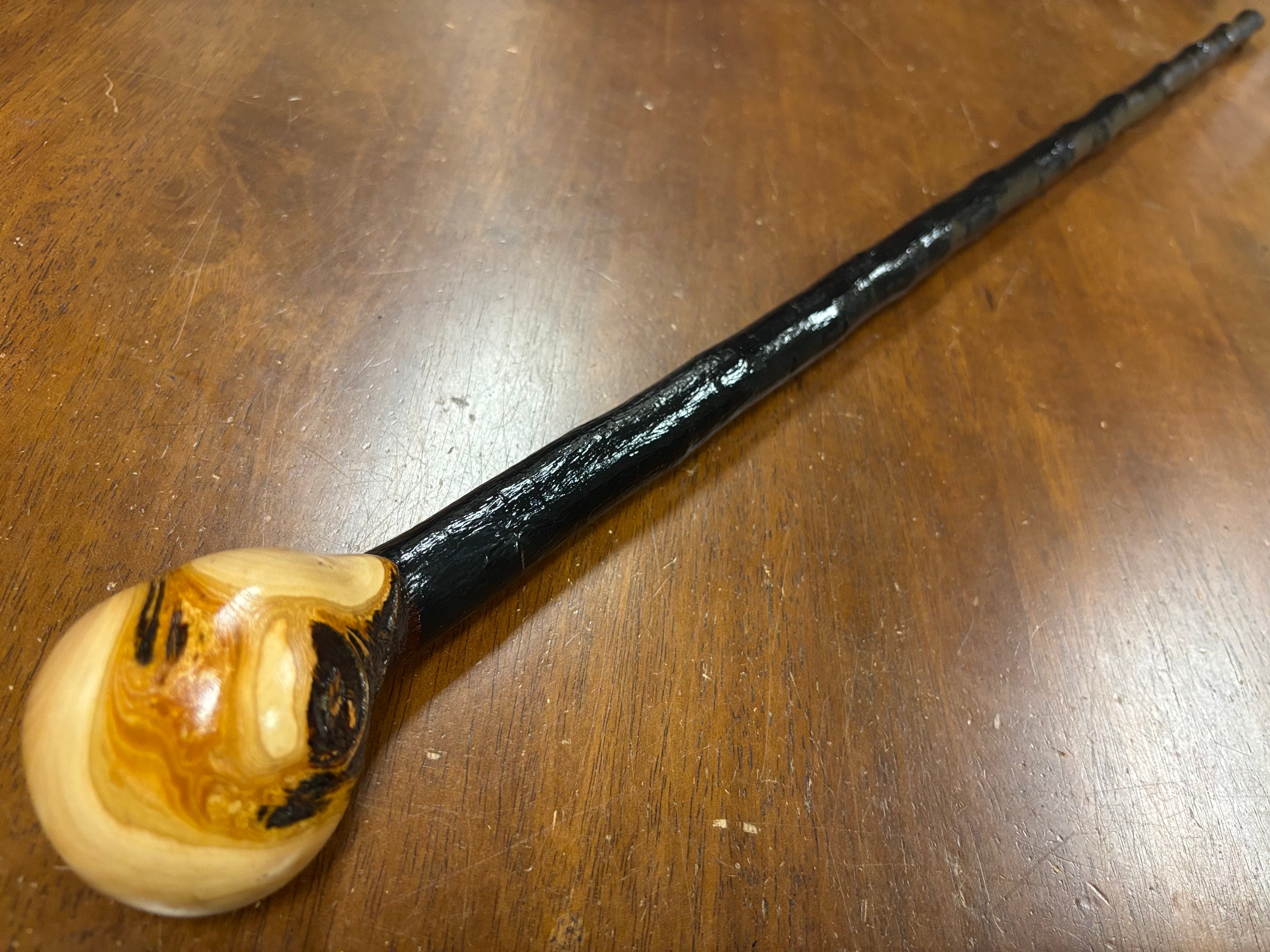 Blackthorn Walking Stick 39 1/4 inch - Handmade in Ireland