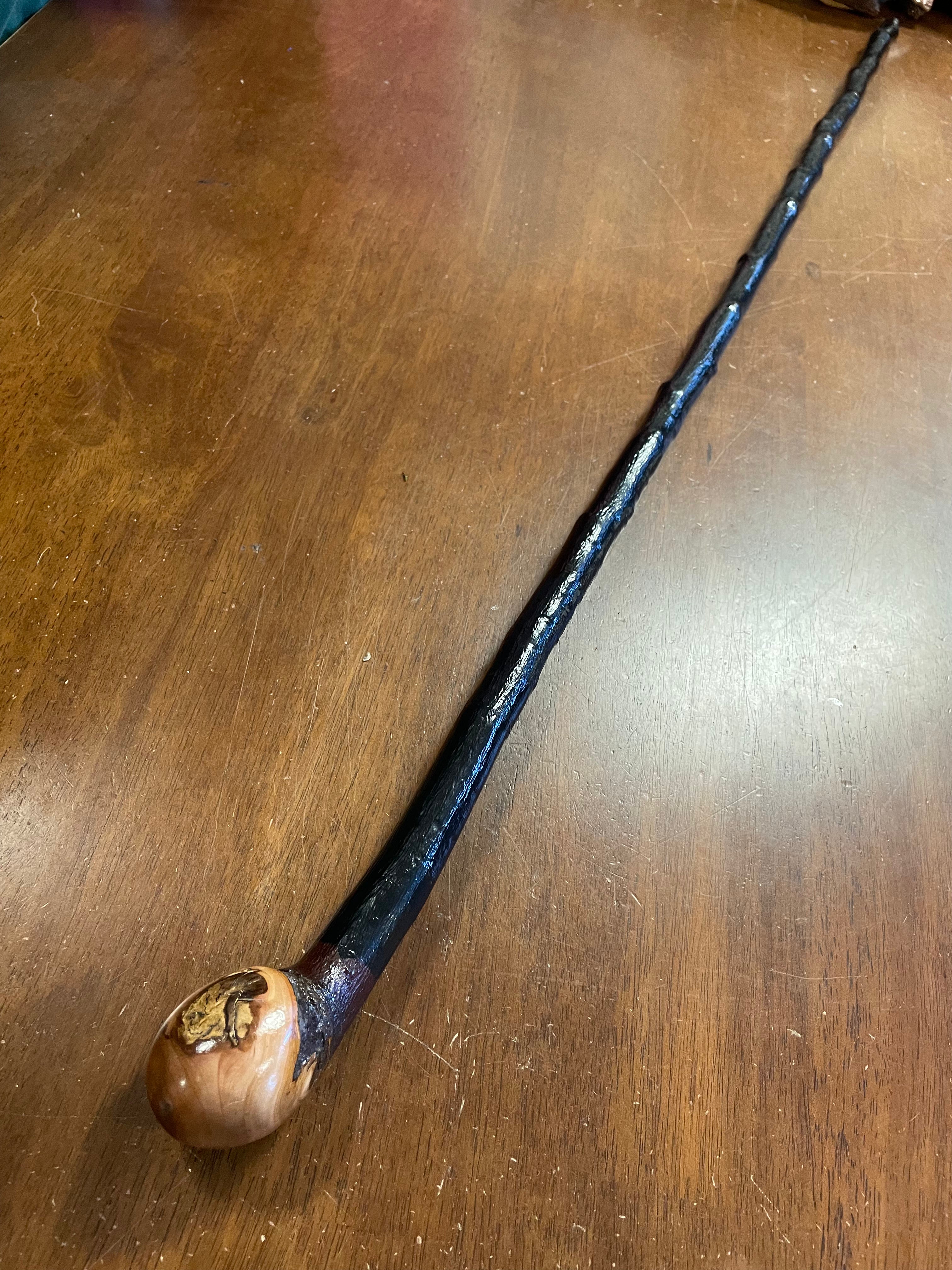 Blackthorn Walking Stick 40 1/2 inch  - Handmade in Ireland