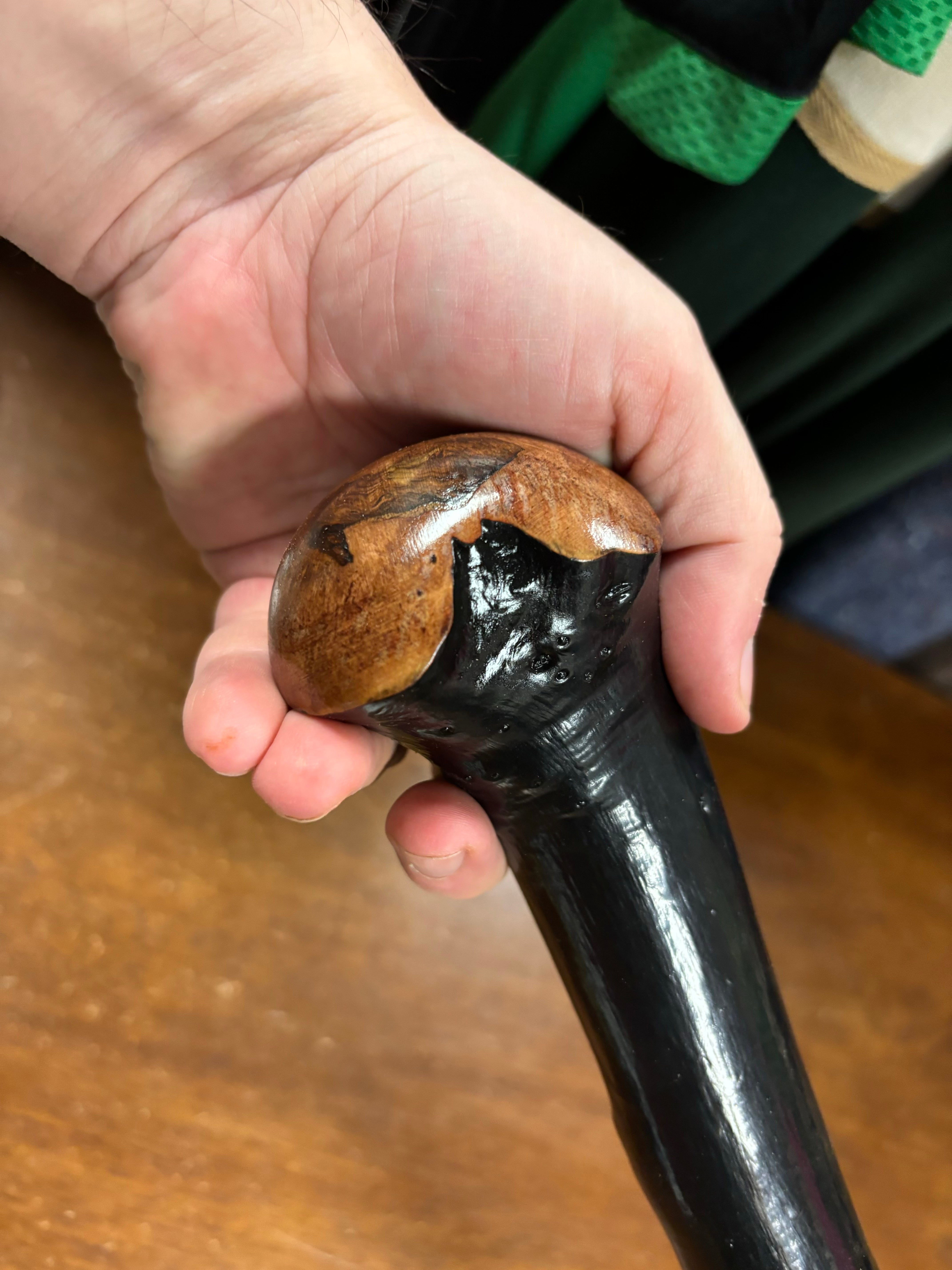 Blackthorn Walking Stick 39 1/4 - Handmade in Ireland