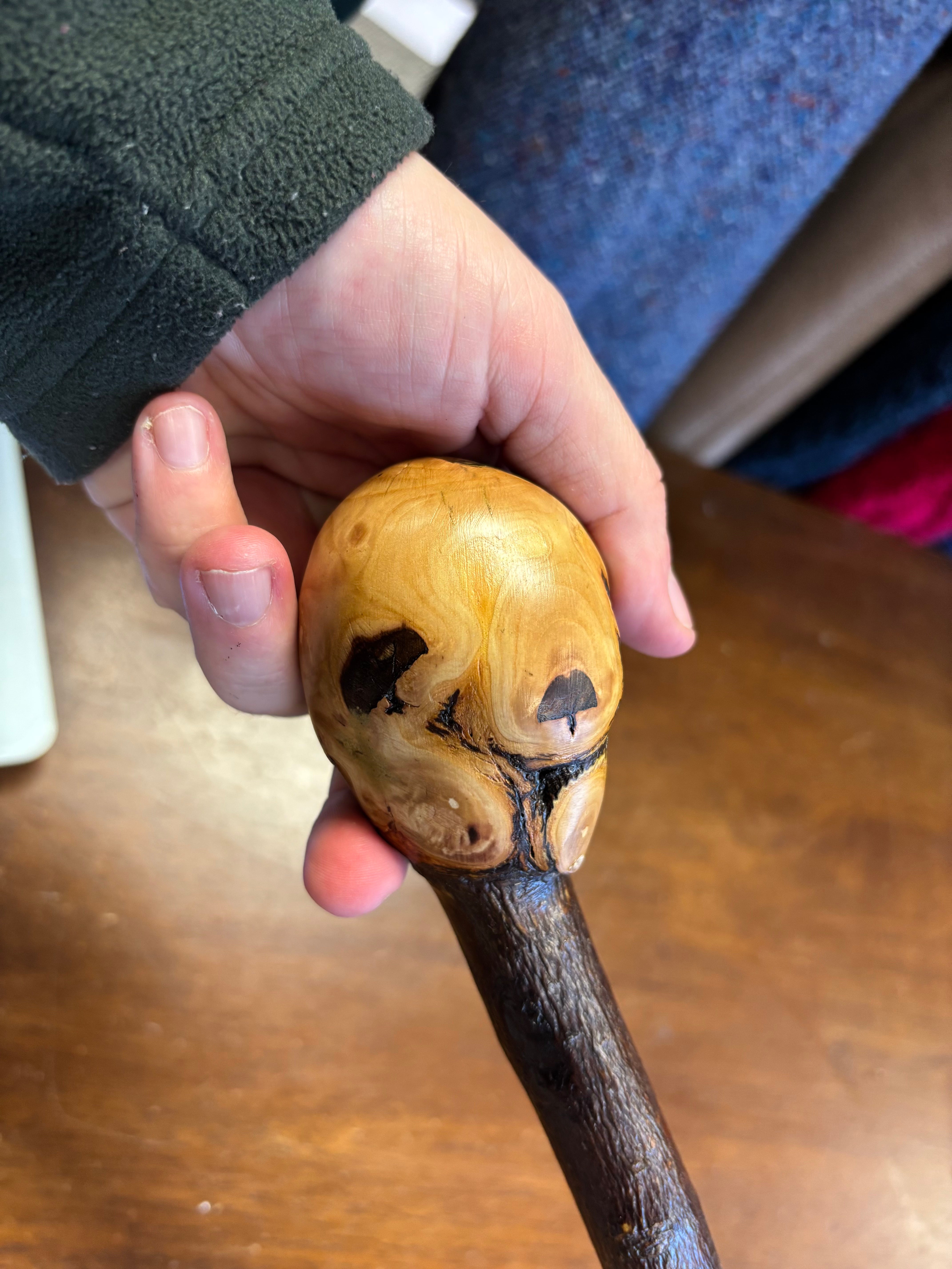 Blackthorn Walking Stick 39 inch - Handmade in Ireland