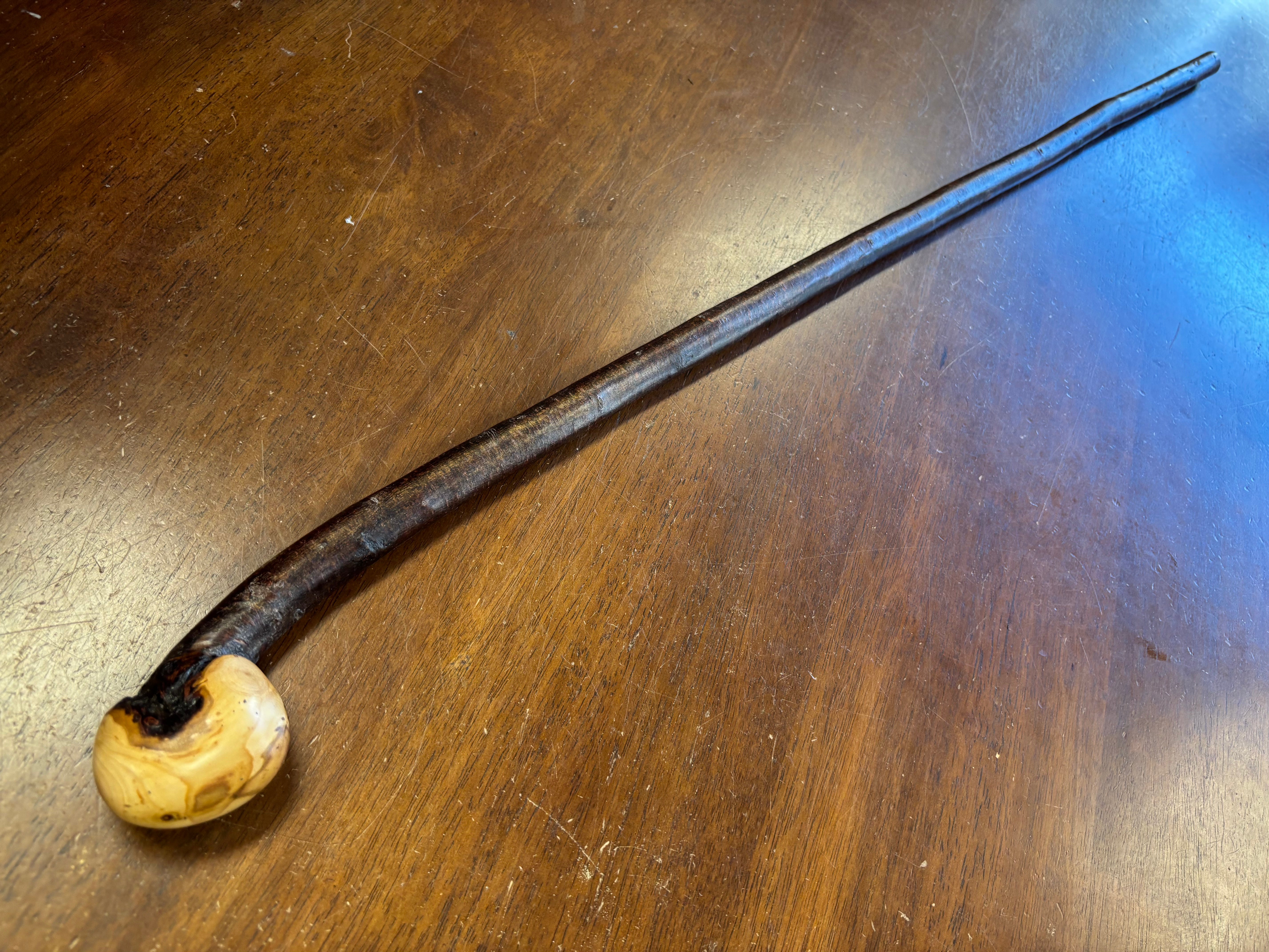 Blackthorn Walking Stick 37 1/2 inch - Handmade in Ireland