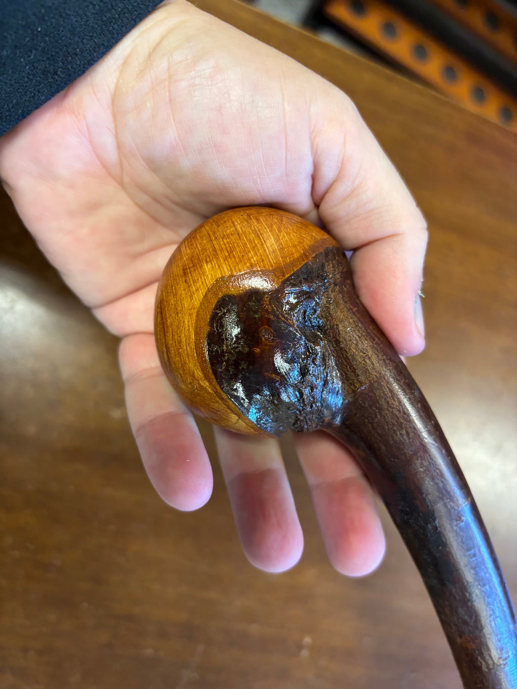 Blackthorn Walking Stick 38 1/4 inch - Handmade in Ireland