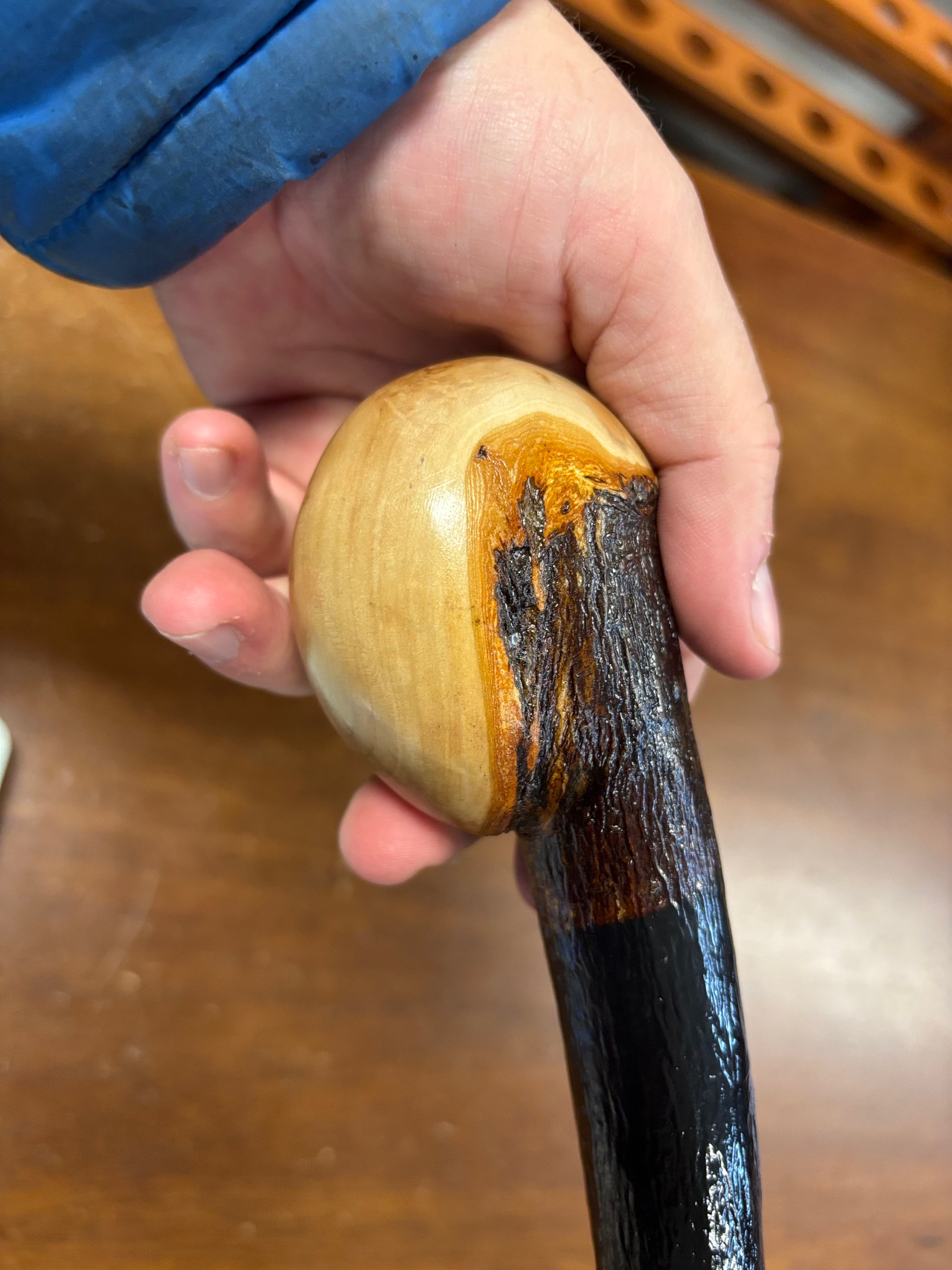 Blackthorn Walking Stick 39 1/4 inch - Handmade in Ireland