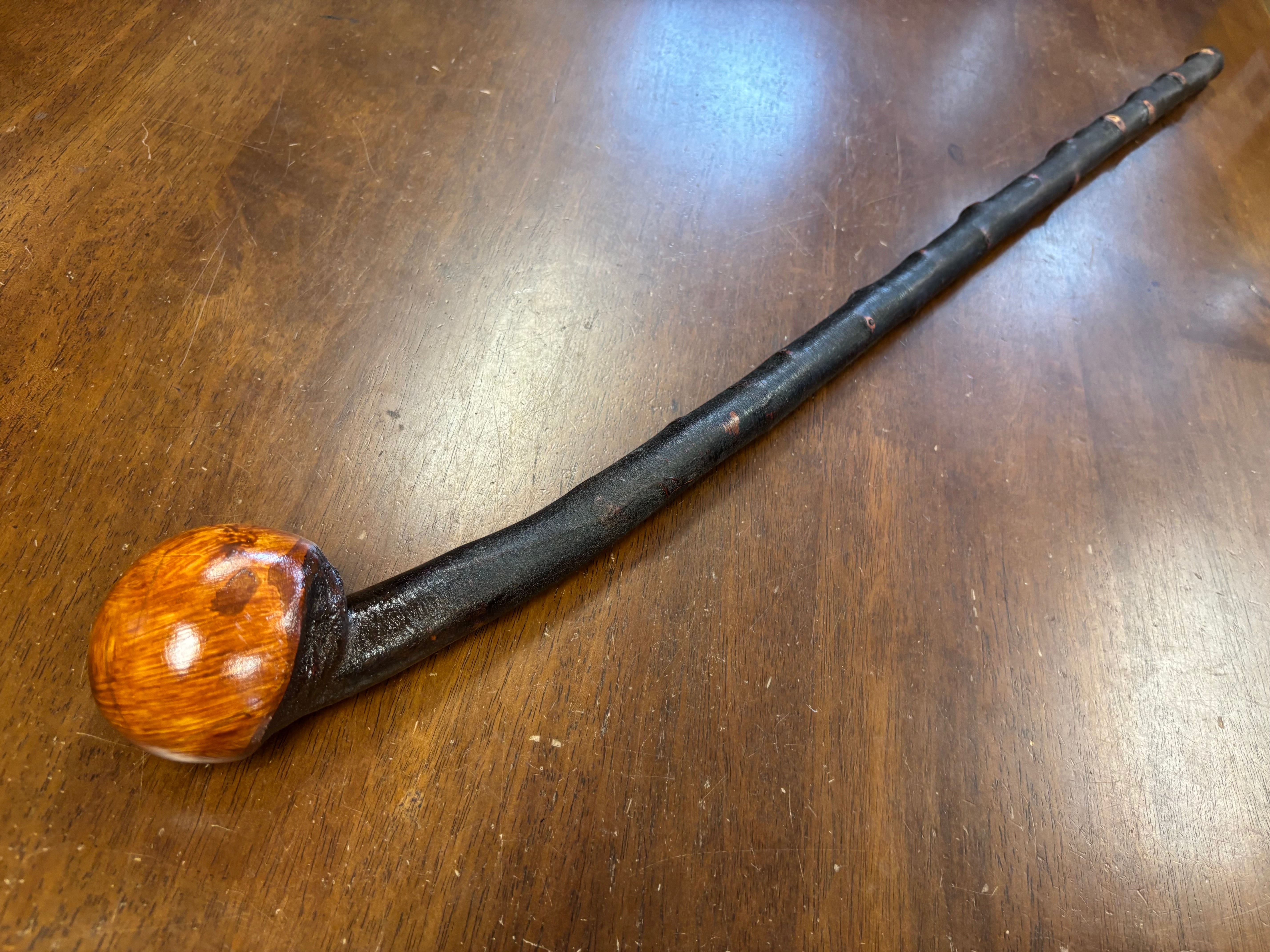 Blackthorn Walking Stick 36 1/2 inch - Handmade in Ireland