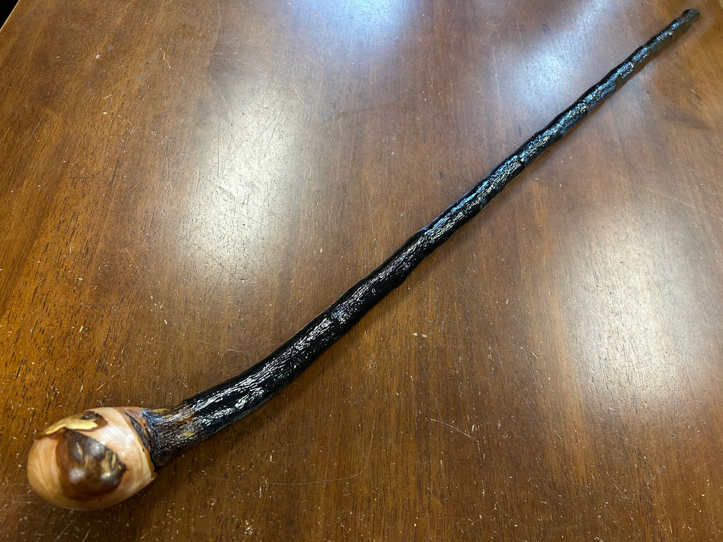 Blackthorn Walking Stick 39 1/4 inch - Handmade in Ireland