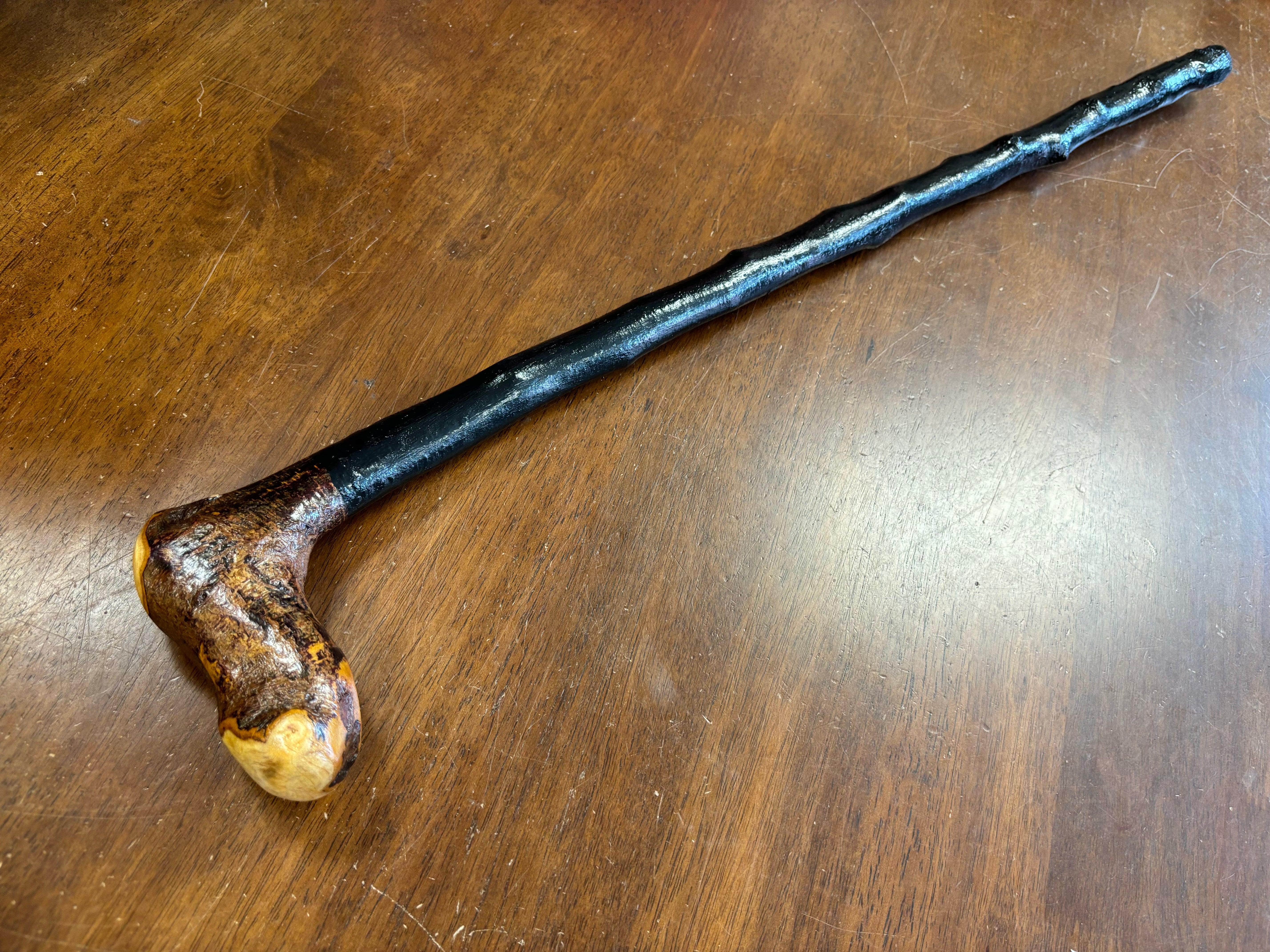 Blackthorn Walking Stick 30 inch  - Handmade in Ireland
