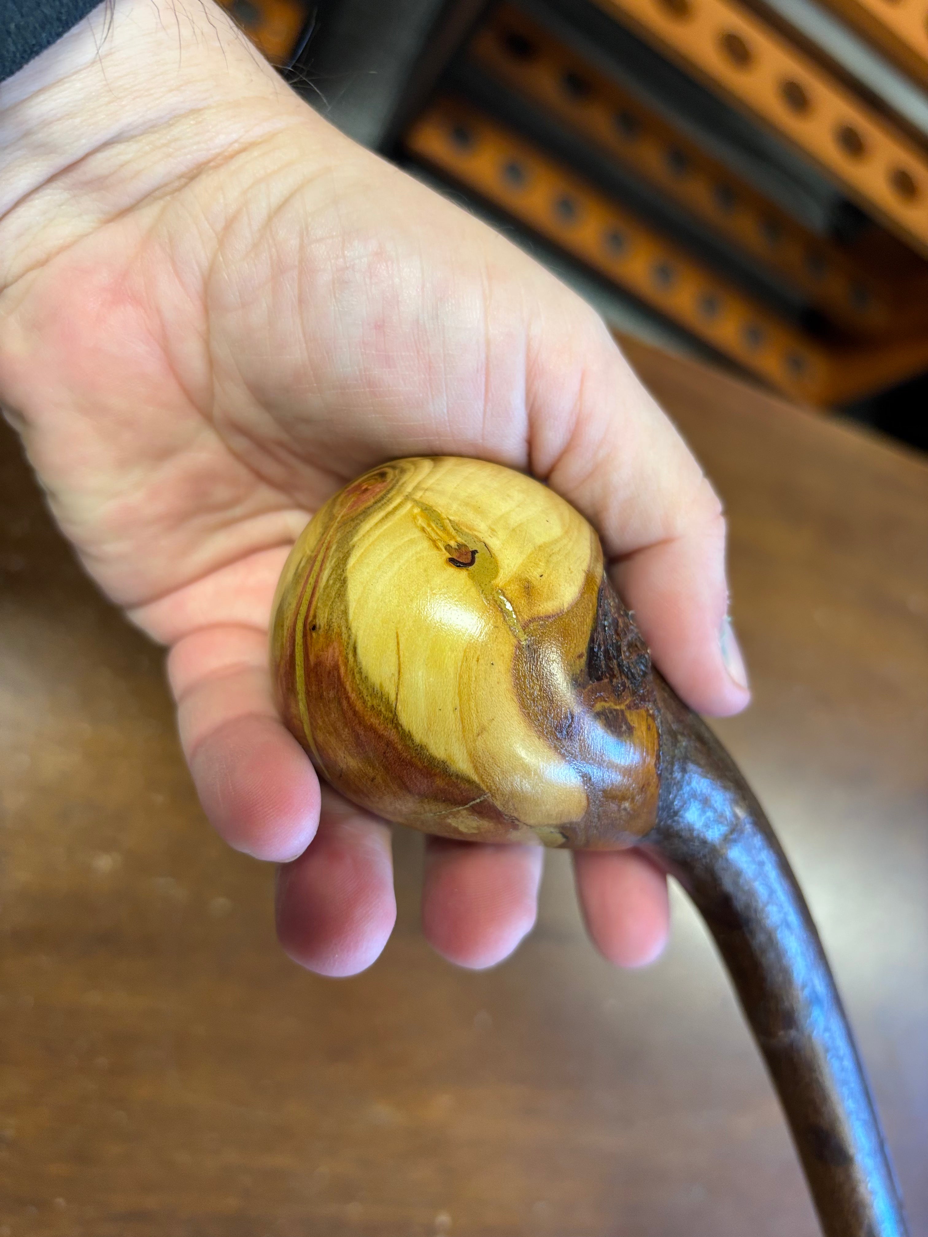 Blackthorn Walking Stick 37 1/2 inch - Handmade in Ireland